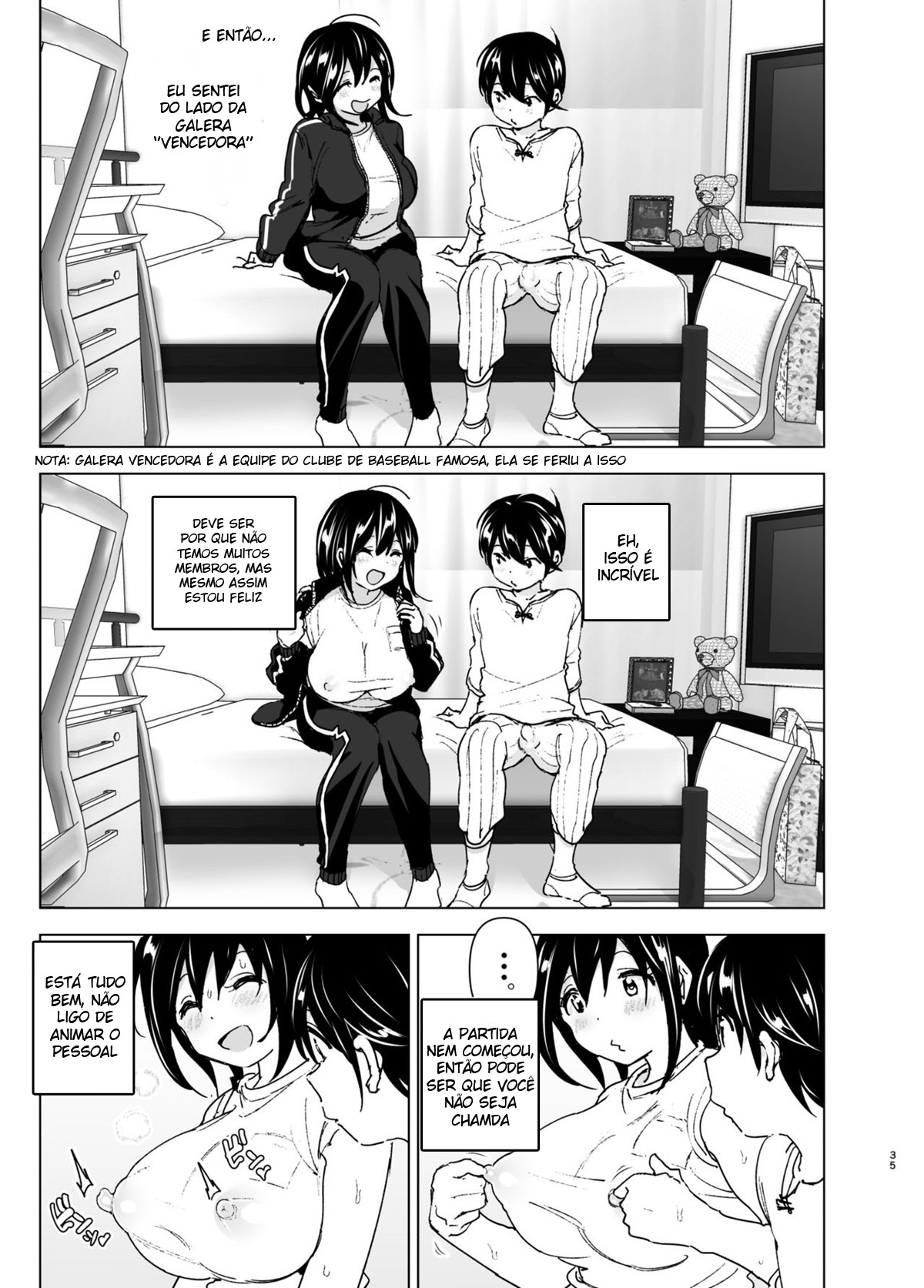 Os Contos de Onei-chan Oto-to – A Irmã Mais Velha Que Insiste em Não Ouvir o Irmão Mais Novo — página 34