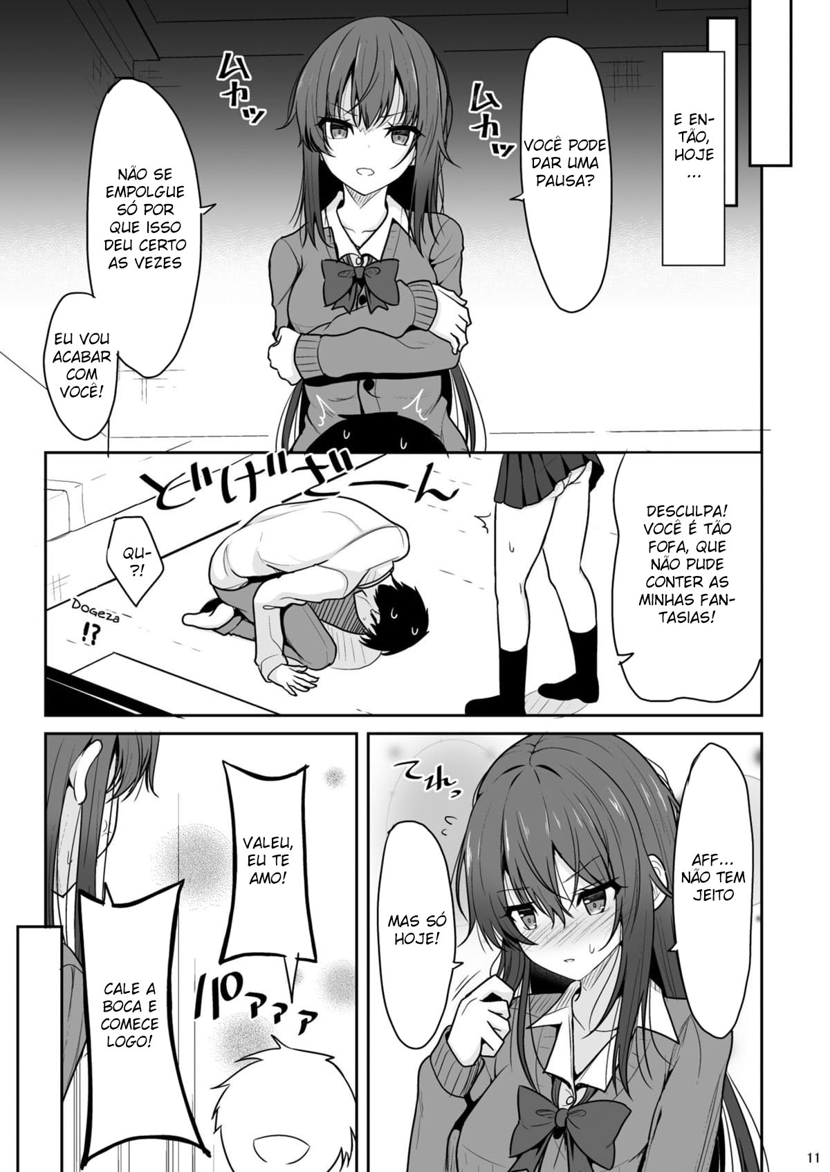 Mitame ga Kitsume na Kanojo o Kaihatsu shite Kozukuri suru made — página 10