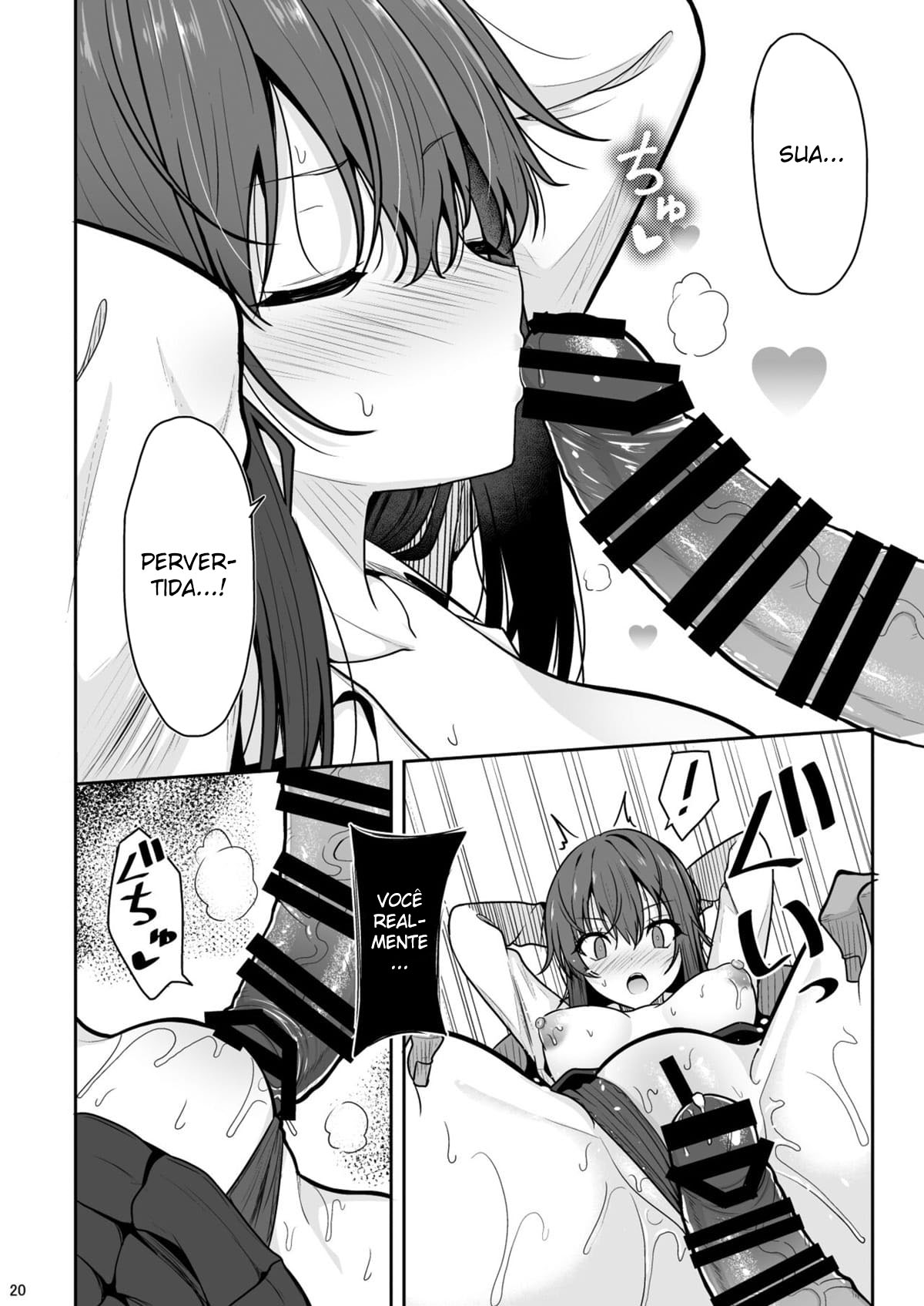 Mitame ga Kitsume na Kanojo o Kaihatsu shite Kozukuri suru made — página 19