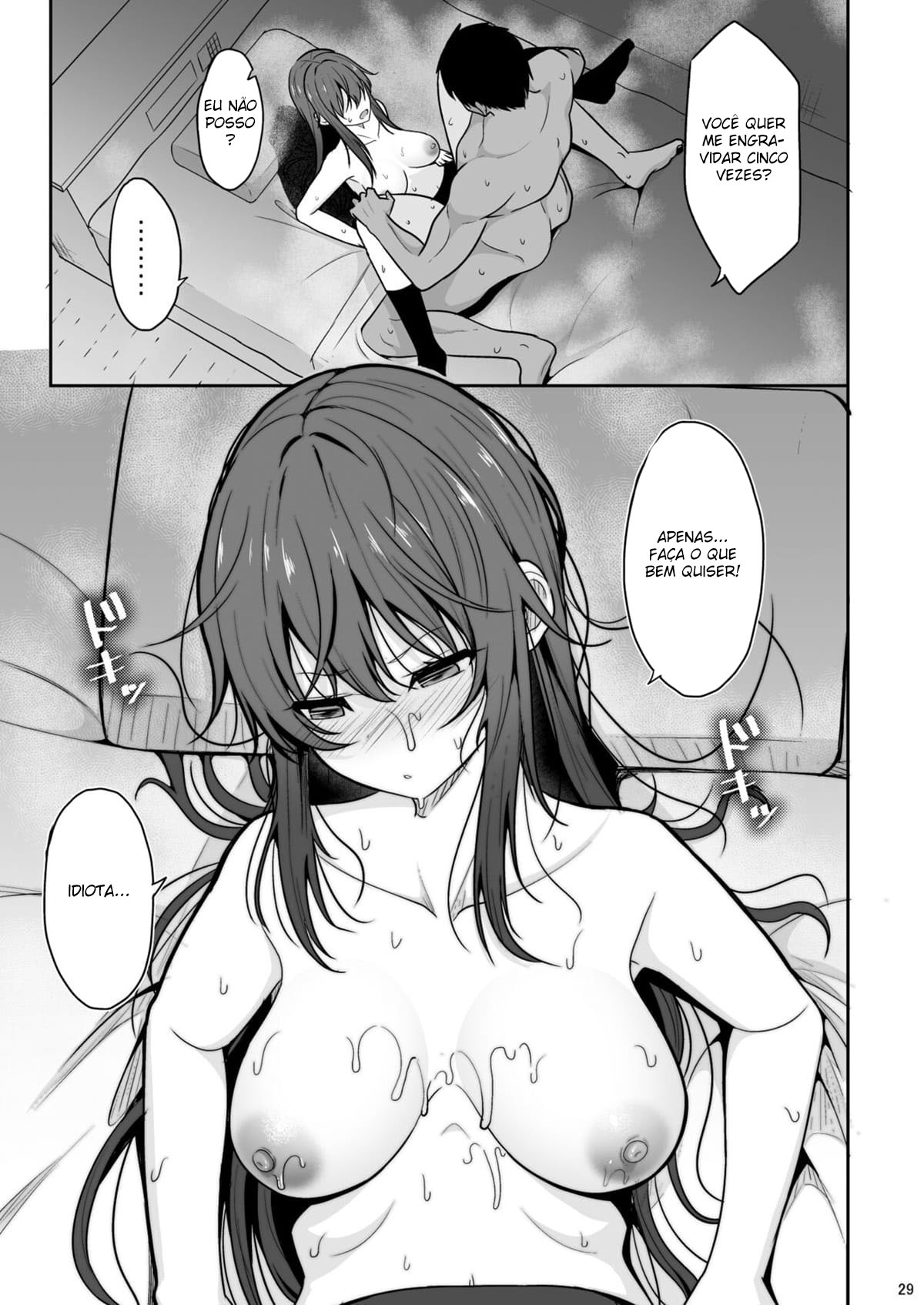Mitame ga Kitsume na Kanojo o Kaihatsu shite Kozukuri suru made — página 28