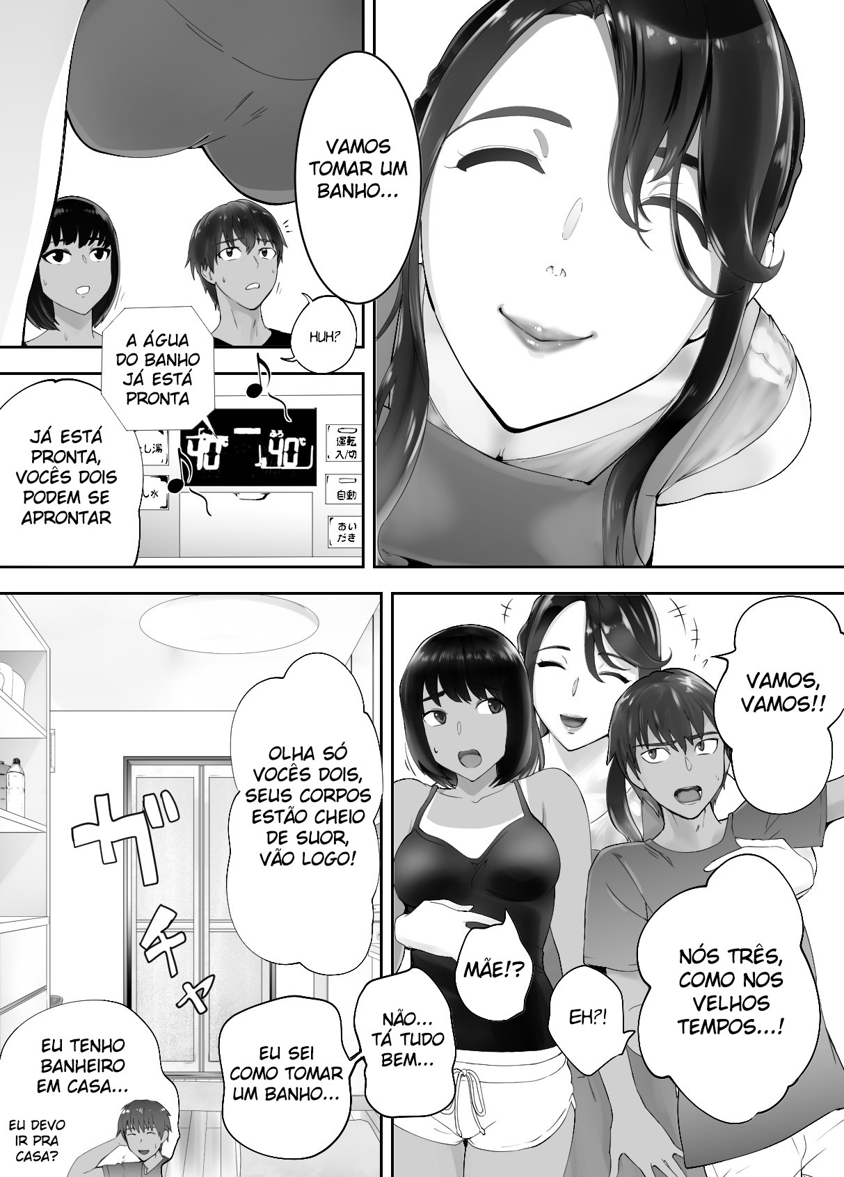 Meu Amigo de Infância Está Transando Com a Minha Mãe 6 — página 54