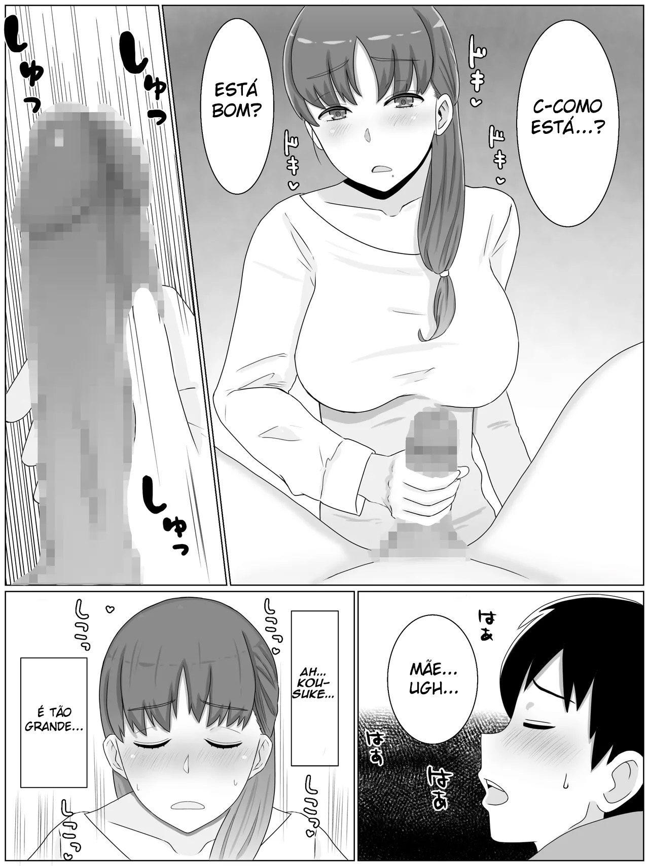 Coisas Que Quero Fazer Com a Mamãe ~ A Mãe Peituda Engravidando Com a Porra do Filho — página 9