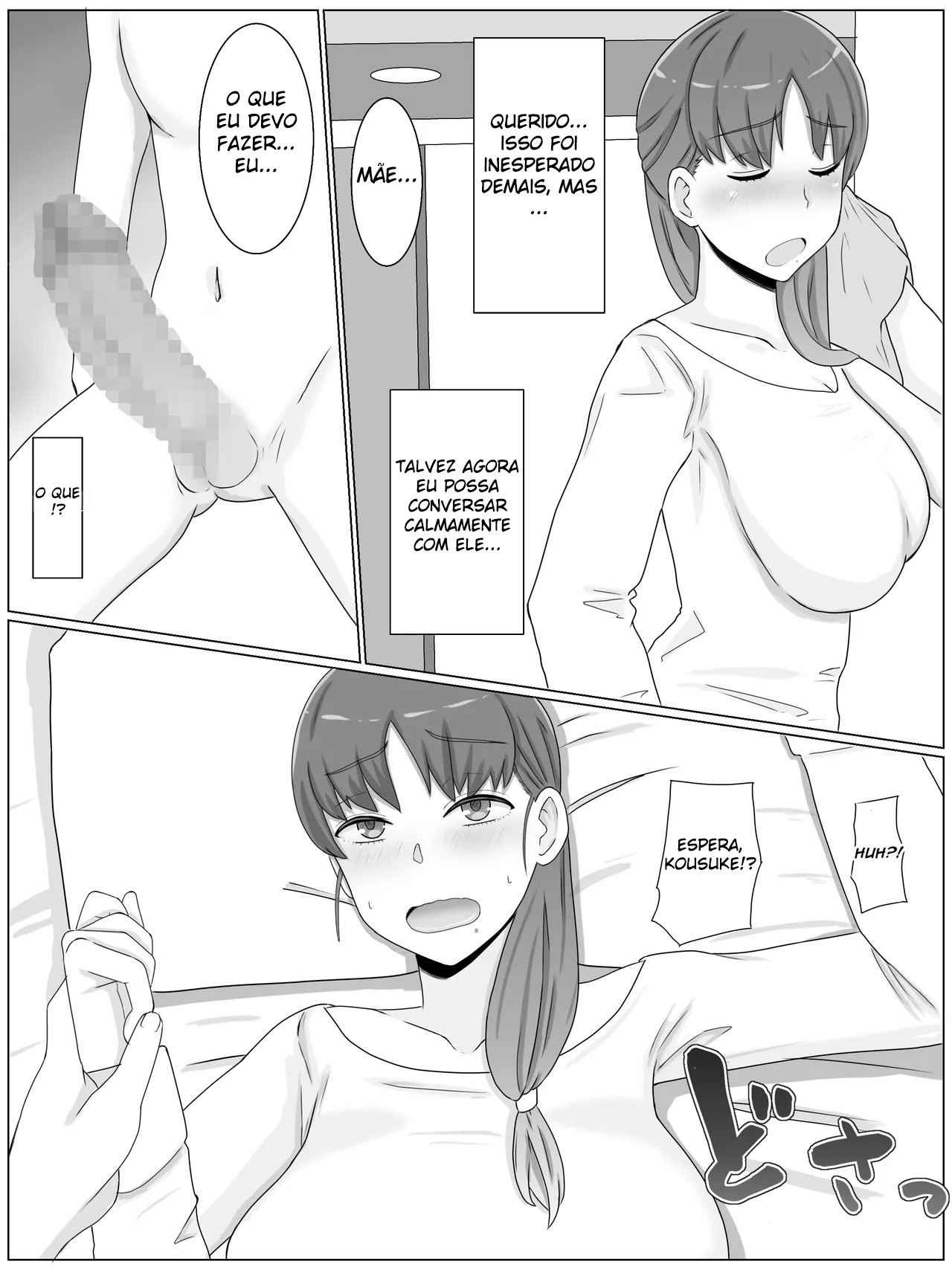 Coisas Que Quero Fazer Com a Mamãe ~ A Mãe Peituda Engravidando Com a Porra do Filho — página 12