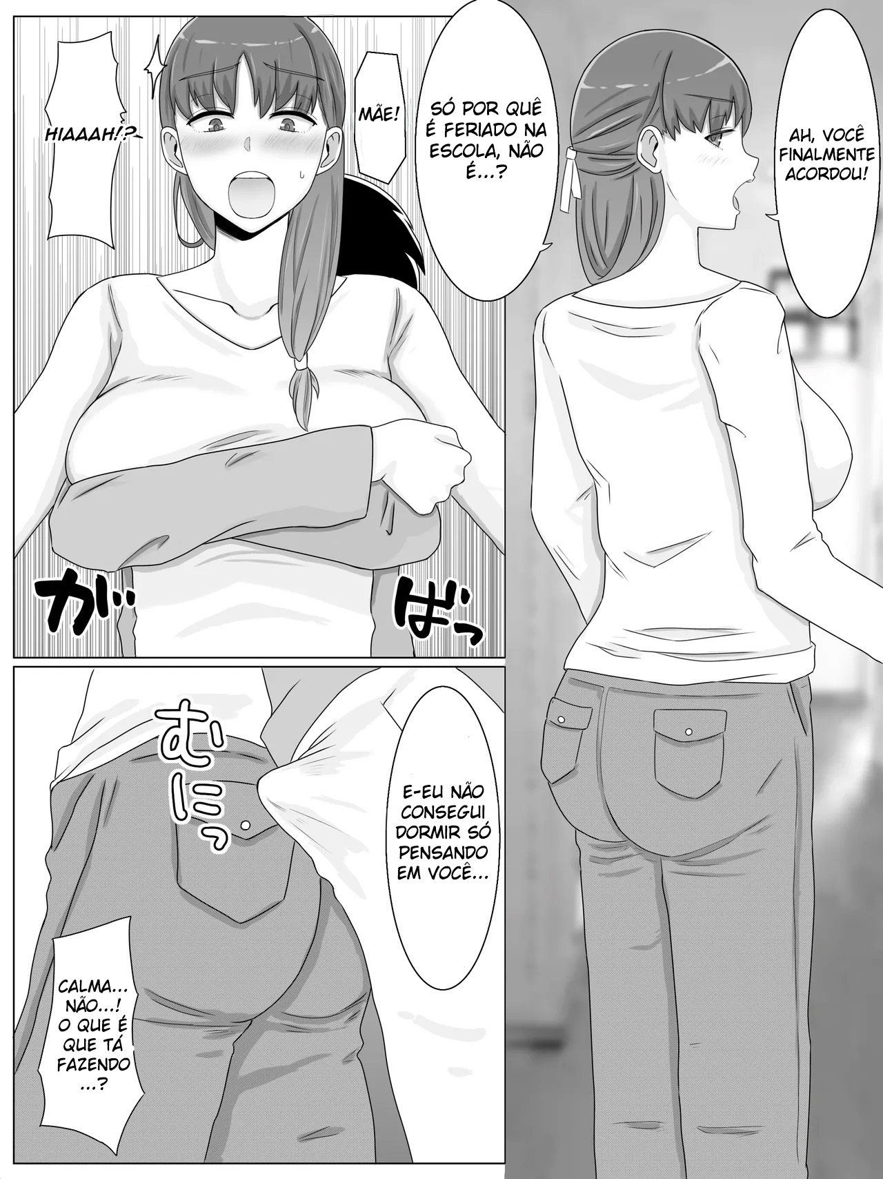 Coisas Que Quero Fazer Com a Mamãe ~ A Mãe Peituda Engravidando Com a Porra do Filho — página 23