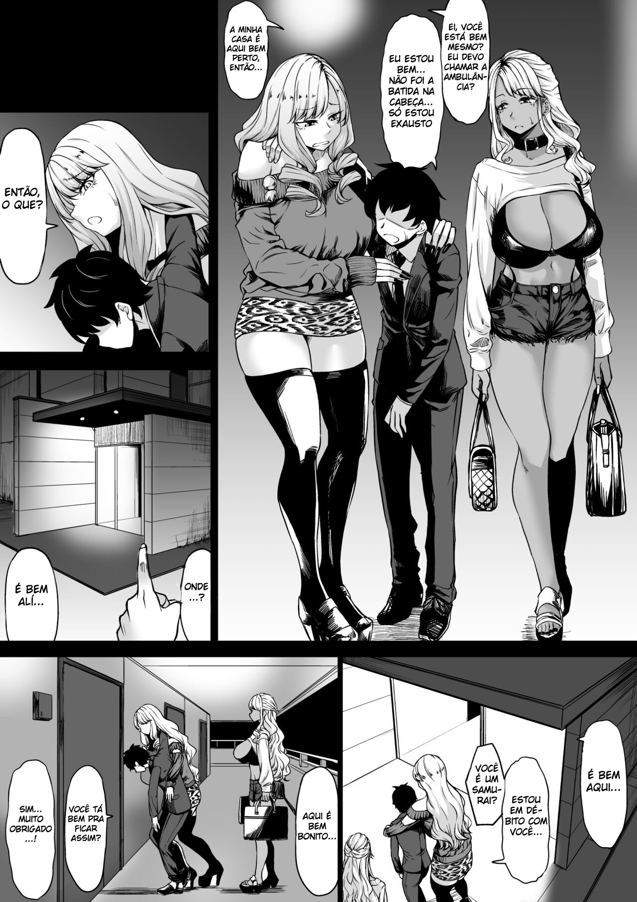A História de Como Eu que Era o Pet da Empresa, Acabei Virando o Pet de uma Gyaru — página 7
