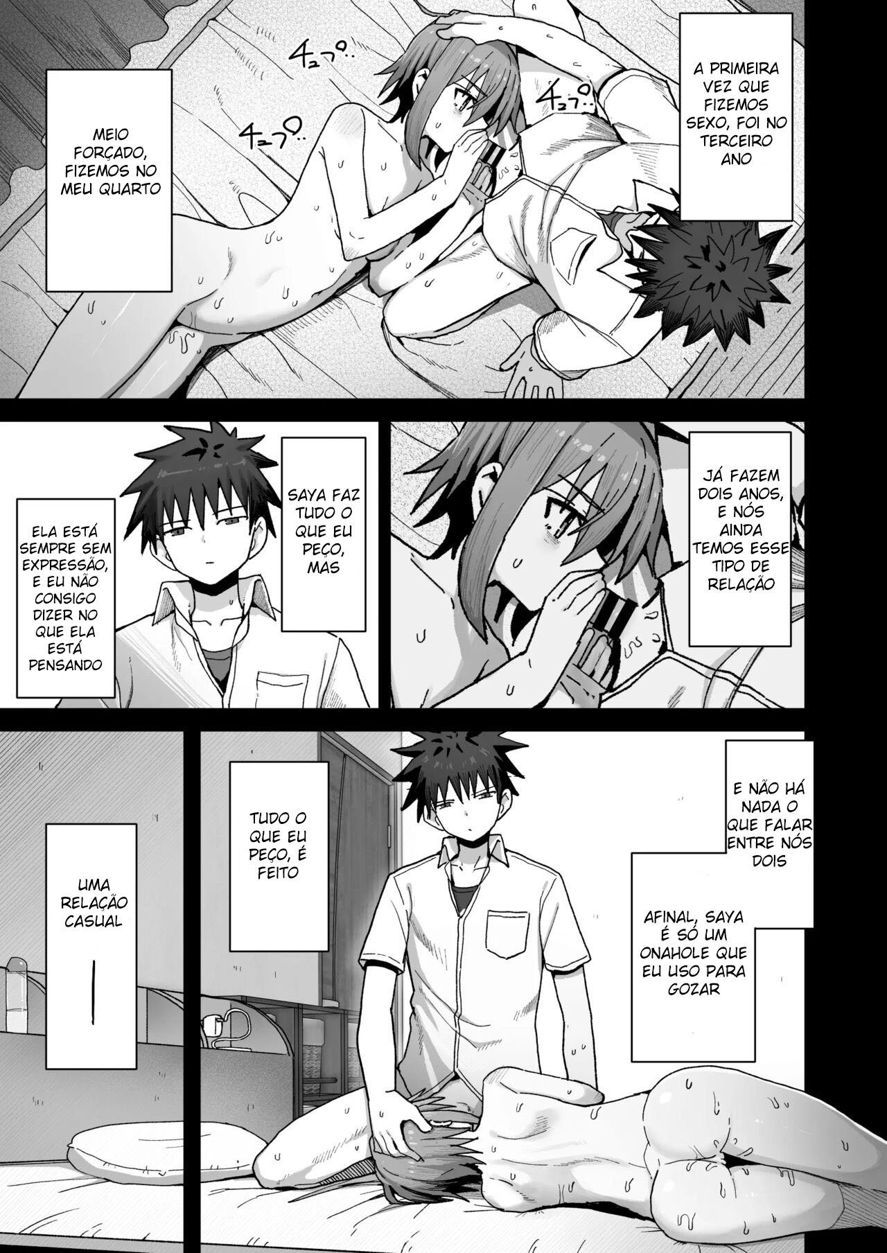 Por Favor, Não me Deixe Ir ~Acabei Me Apaixonando Pela Minha Amiga de Infância Onahole~ — página 8