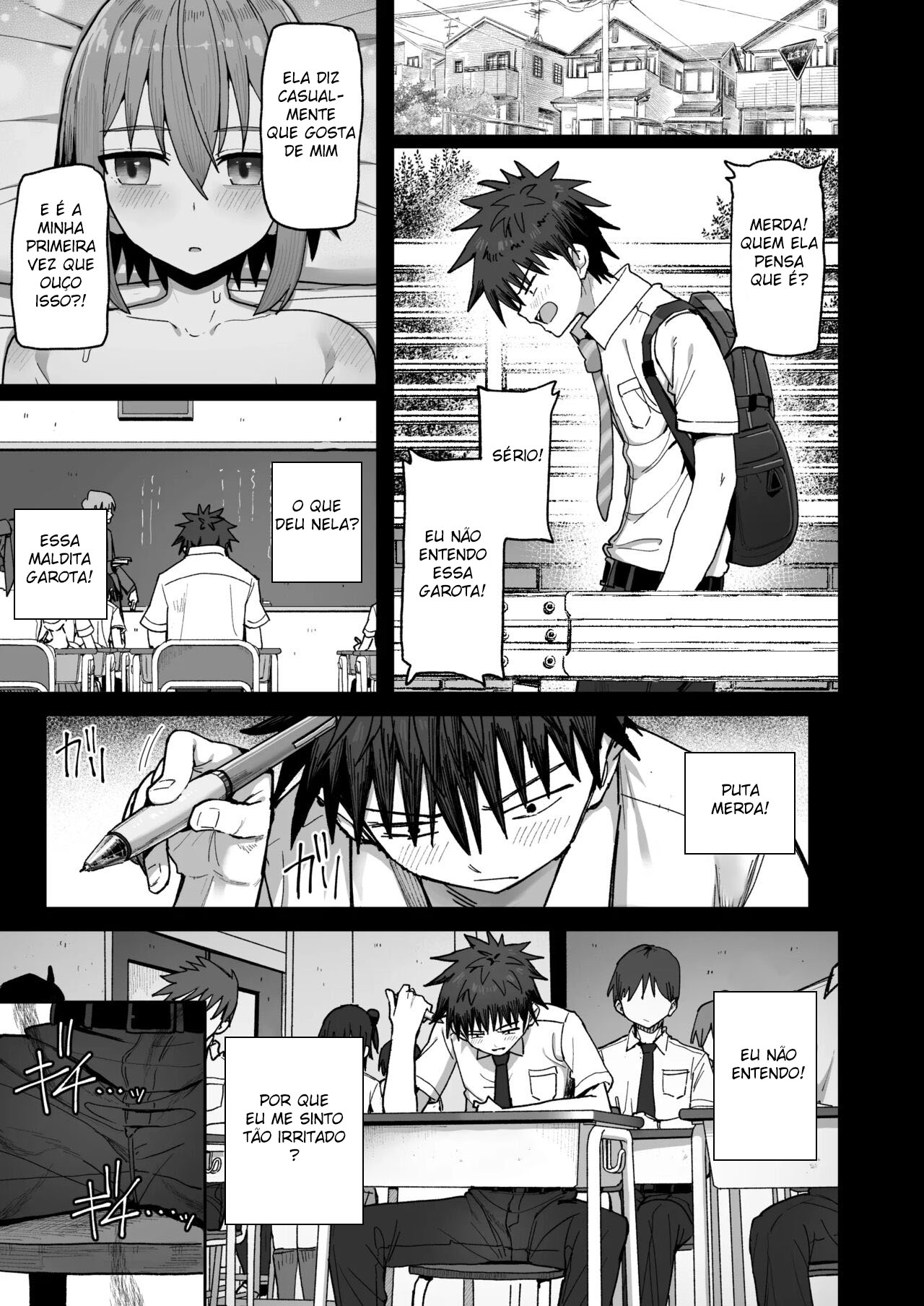 Por Favor, Não me Deixe Ir ~Acabei Me Apaixonando Pela Minha Amiga de Infância Onahole~ — página 34