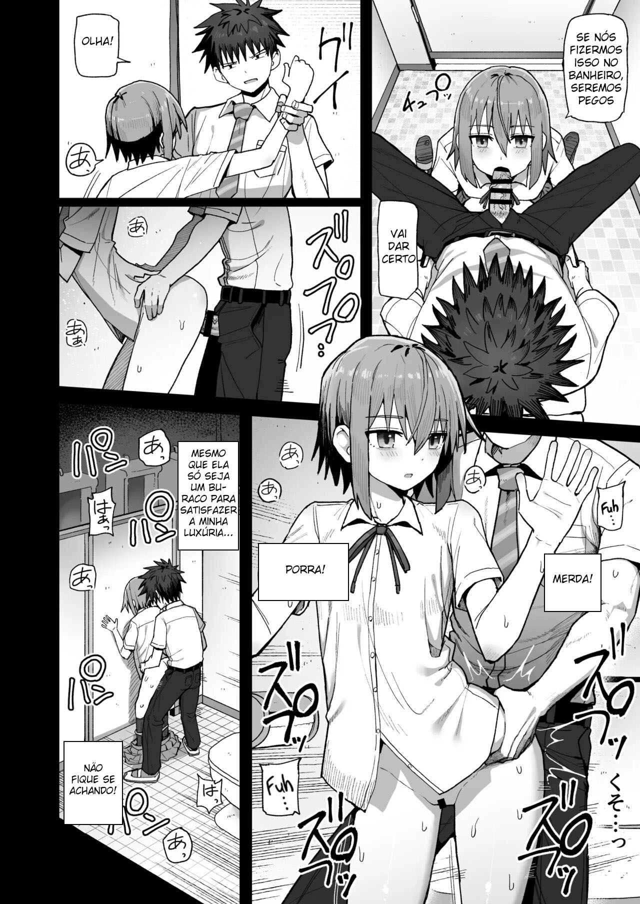 Por Favor, Não me Deixe Ir ~Acabei Me Apaixonando Pela Minha Amiga de Infância Onahole~ — página 35