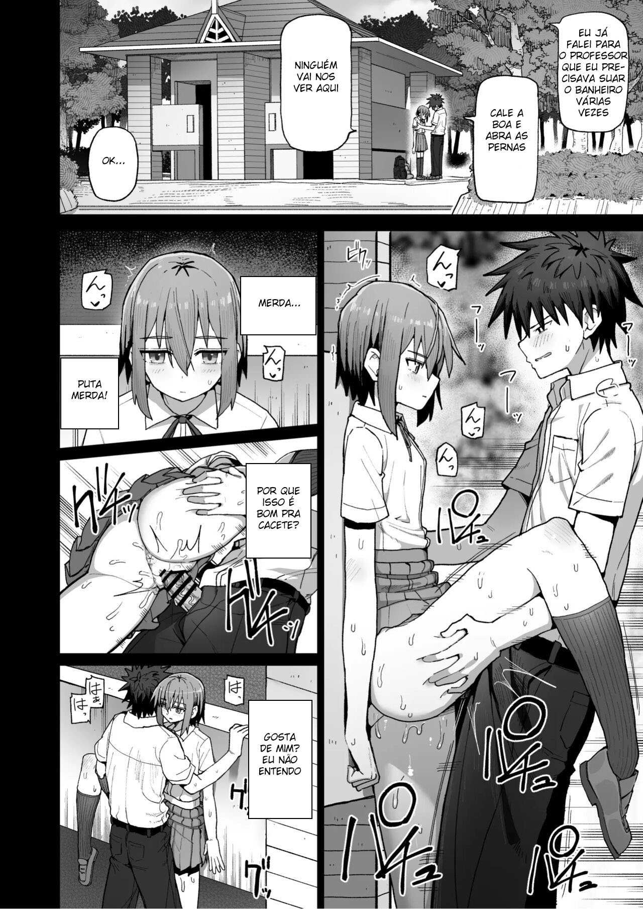 Por Favor, Não me Deixe Ir ~Acabei Me Apaixonando Pela Minha Amiga de Infância Onahole~ — página 37
