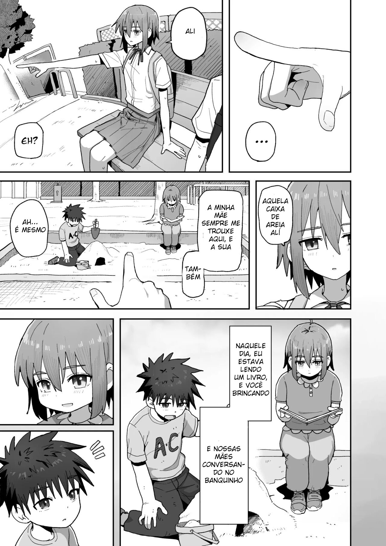 Por Favor, Não me Deixe Ir ~Acabei Me Apaixonando Pela Minha Amiga de Infância Onahole~ — página 40