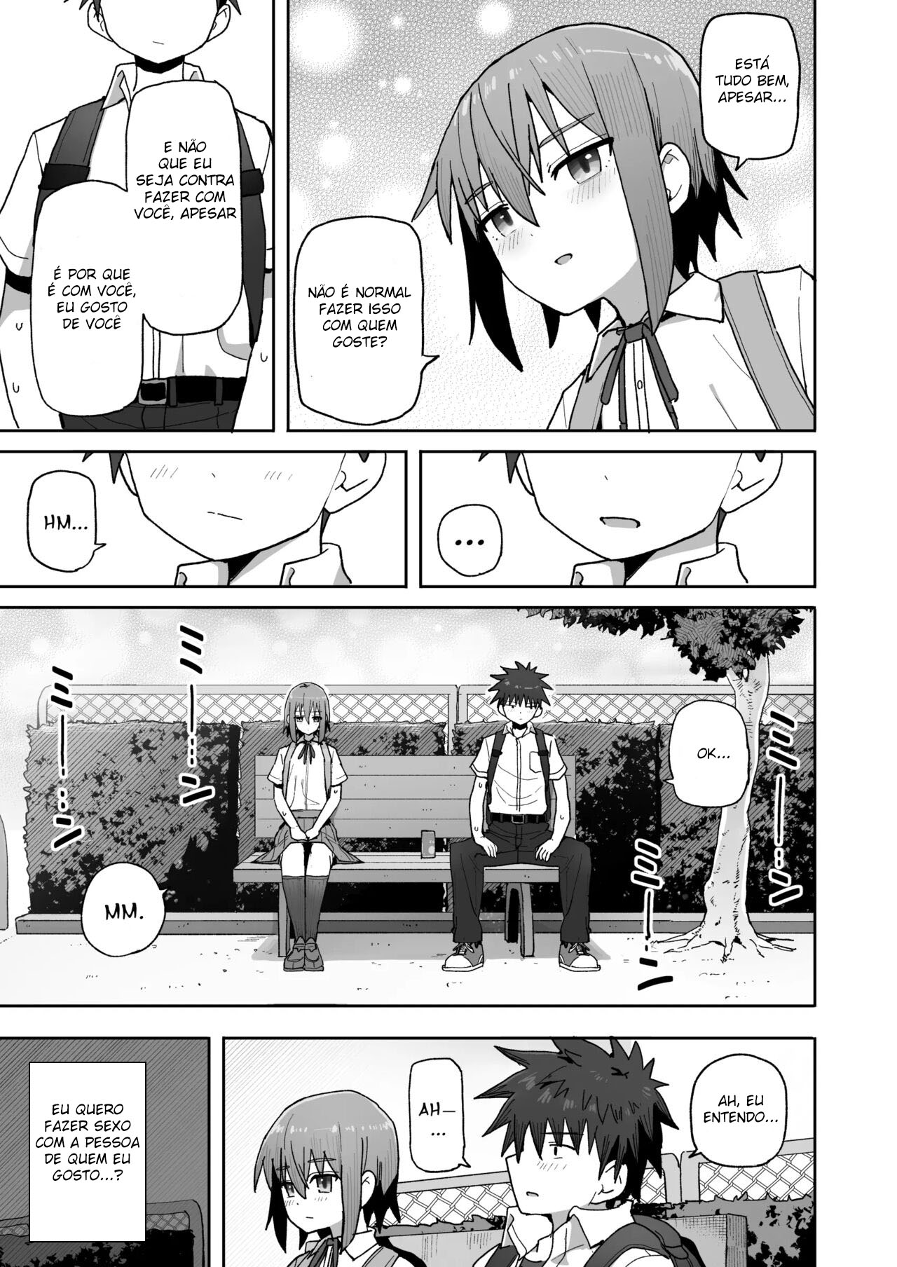 Por Favor, Não me Deixe Ir ~Acabei Me Apaixonando Pela Minha Amiga de Infância Onahole~ — página 44