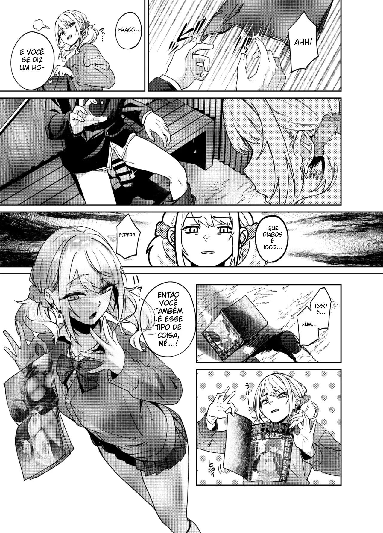 A Gyaru Desocupada Não Gosta Muito de Mim — página 8