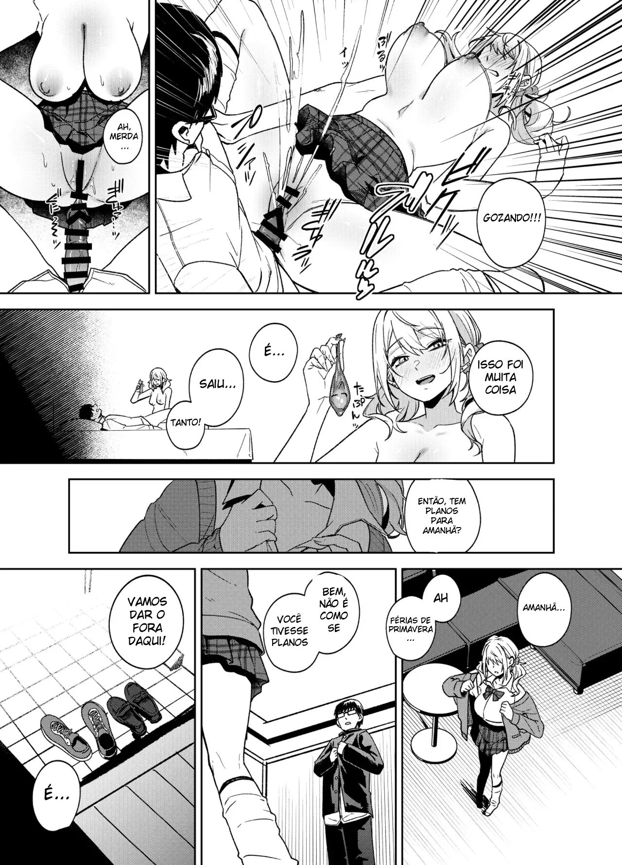 A Gyaru Desocupada Não Gosta Muito de Mim — página 48