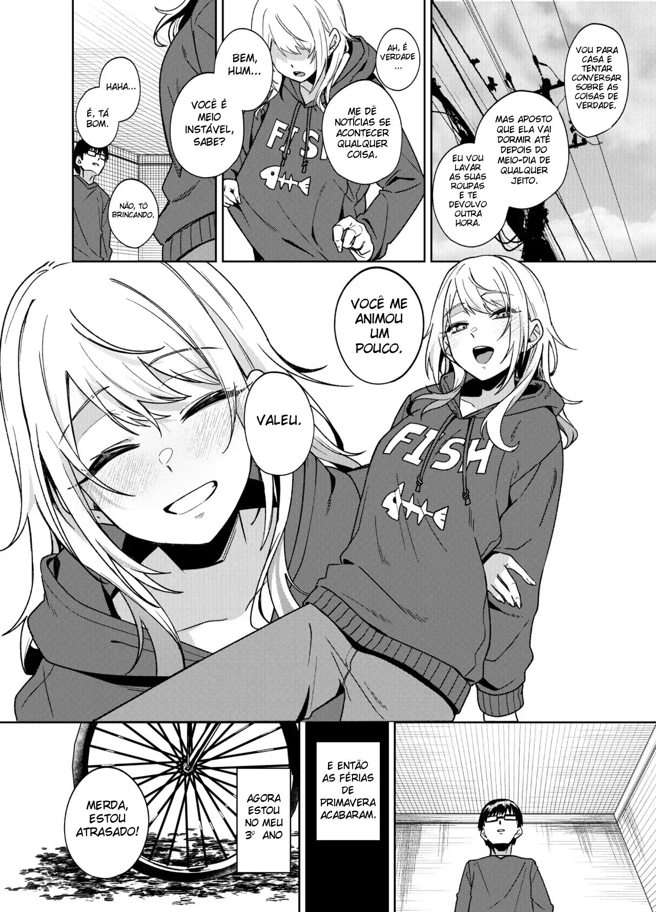 A Gyaru Desocupada Não Gosta Muito de Mim — página 75