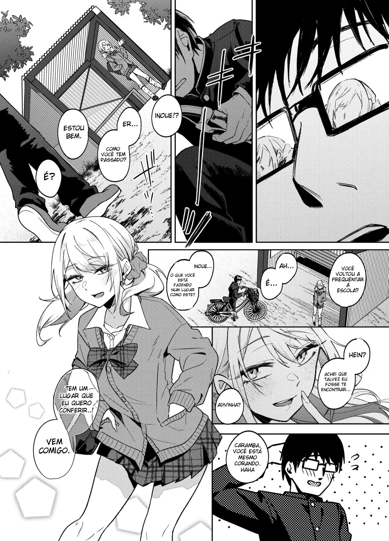 A Gyaru Desocupada Não Gosta Muito de Mim — página 77
