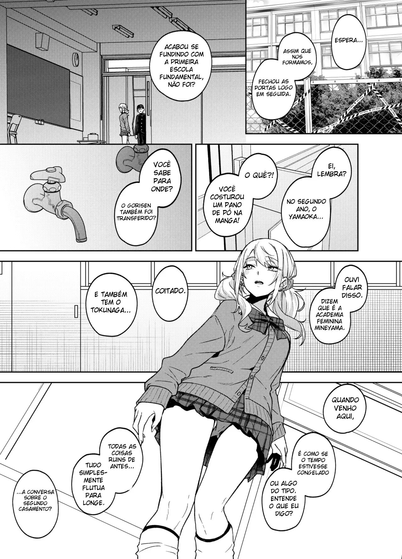 A Gyaru Desocupada Não Gosta Muito de Mim — página 78