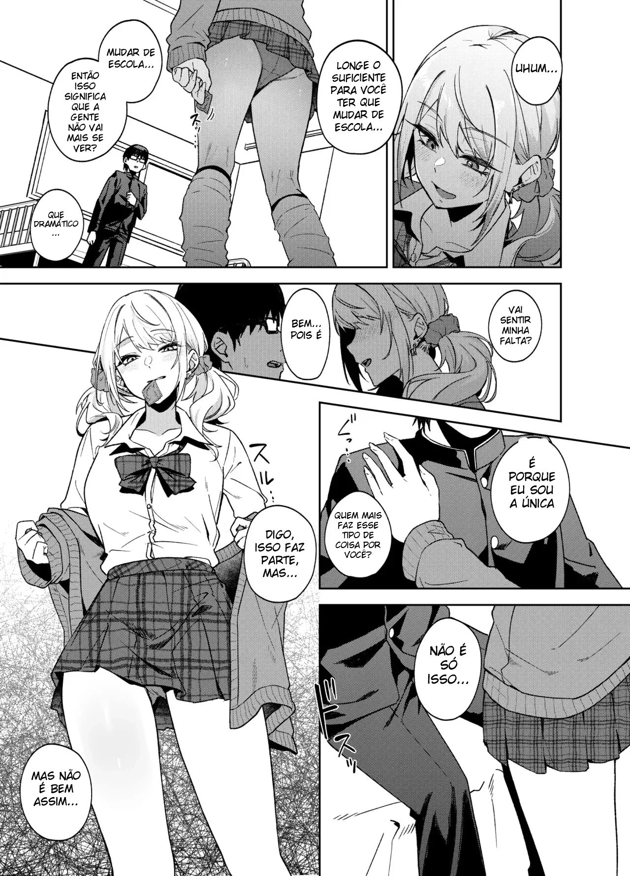 A Gyaru Desocupada Não Gosta Muito de Mim — página 80