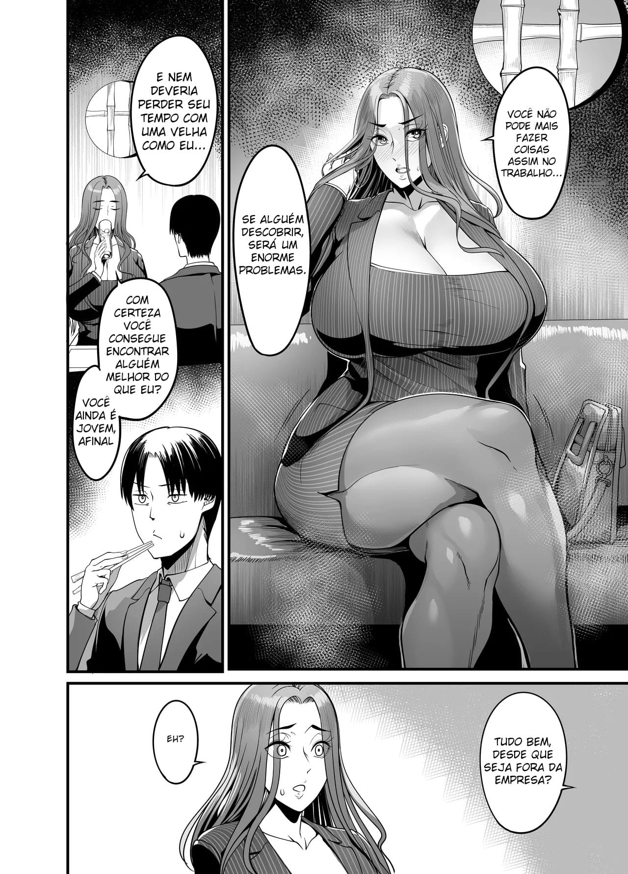 A Mulher Que Goza Só de Ser Tocada — Uma Mulher Madura do Trabalho — página 42