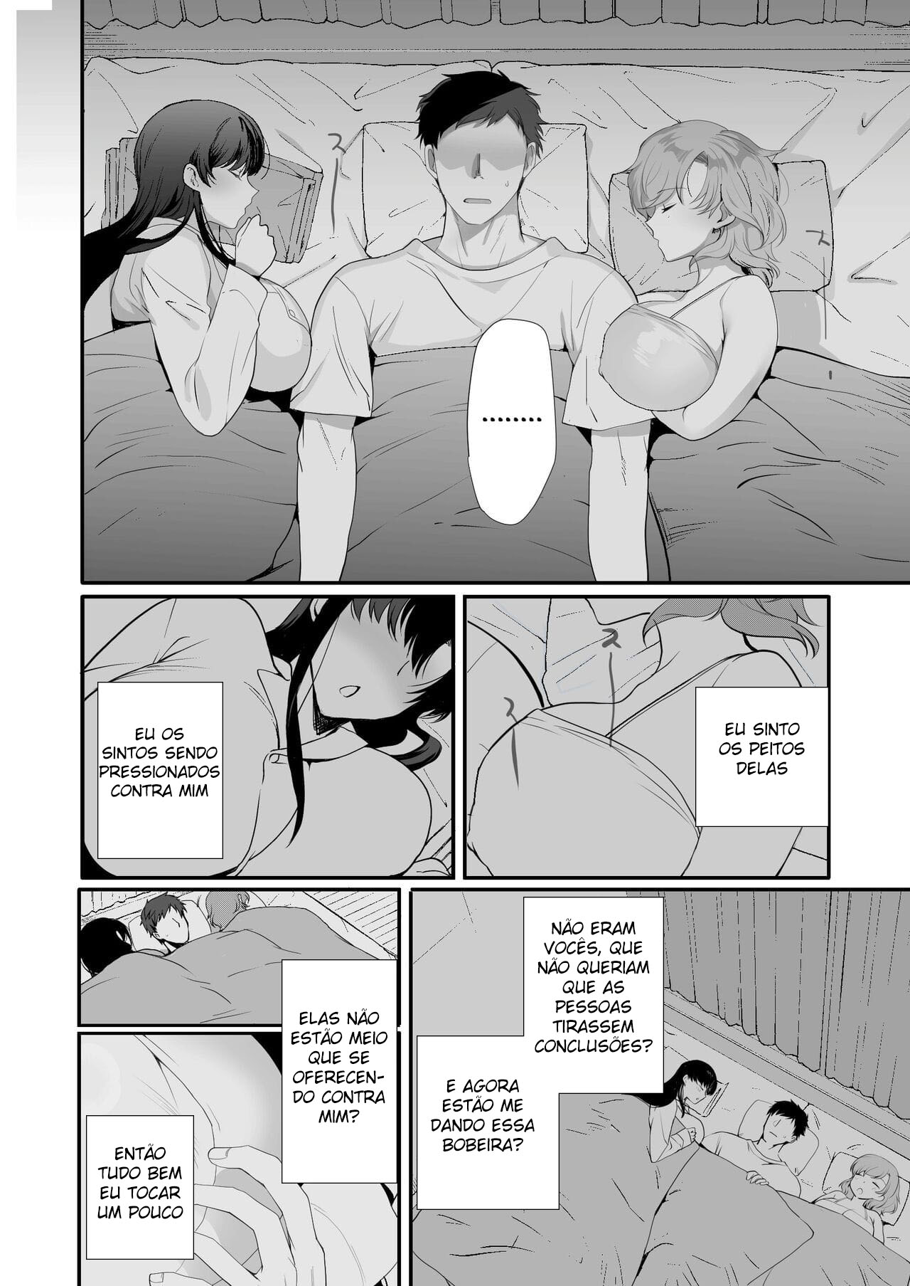 As Minhas Colegas de Quarto São Tão Safadas ~Vivendo em um Apartamento de um Quarto com Duas Irmãs Pervertidas~ — página 21