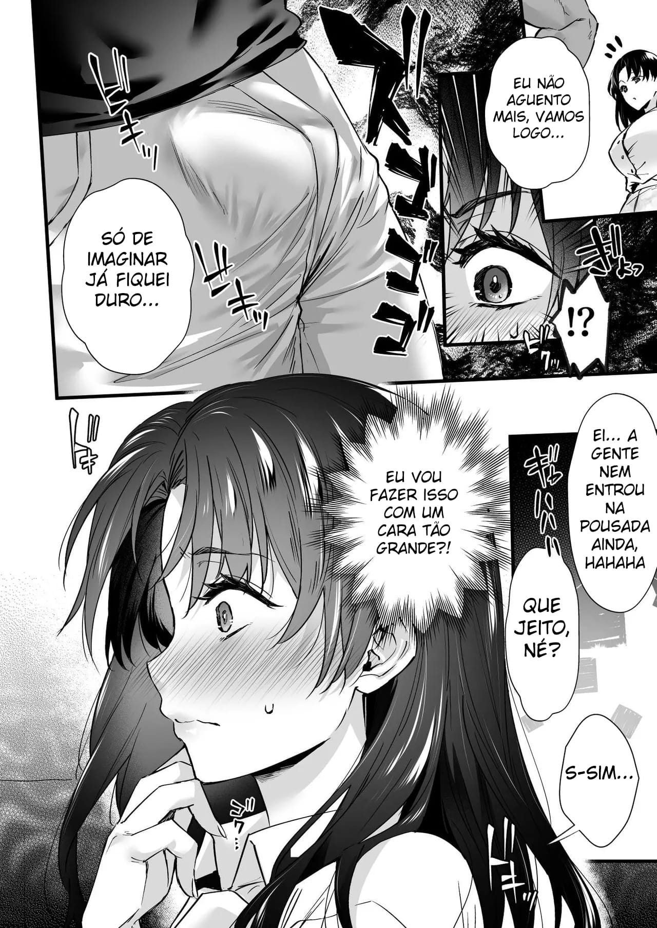 Tão Prazeroso Que Vicia! Troca de Casais Em Um Onsen Entre Um Casal Inocente e Um Casal Mulherengo — página 11