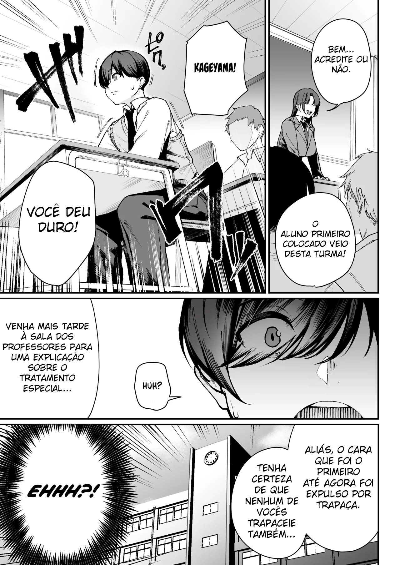 Agora Que Sou um Aluno de ‘Tratamento Especial’, Vou Escolher a Gyaru Mal-Comportada! – Umezu-san, Quer Sempre Coloca a Bunda na Minha Mesa – — página 6