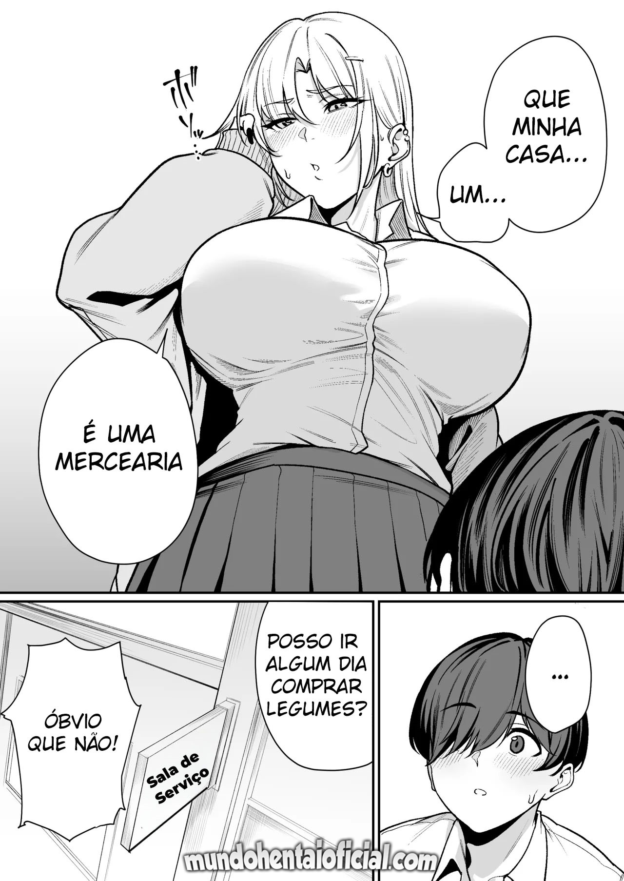 Agora Que Sou um Aluno de ‘Tratamento Especial’, Vou Escolher a Gyaru Mal-Comportada! – Umezu-san, Quer Sempre Coloca a Bunda na Minha Mesa – — página 46