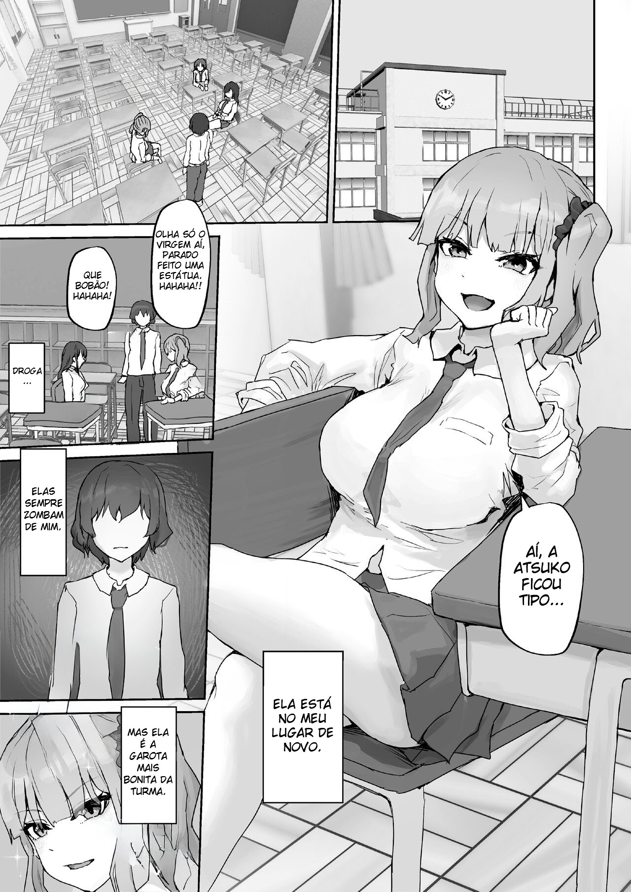 A Gyaru de Seios Fartos é Viciada em Pau Grande ~ Devorando o Introvertido Bem-Dotado ~ — página 2