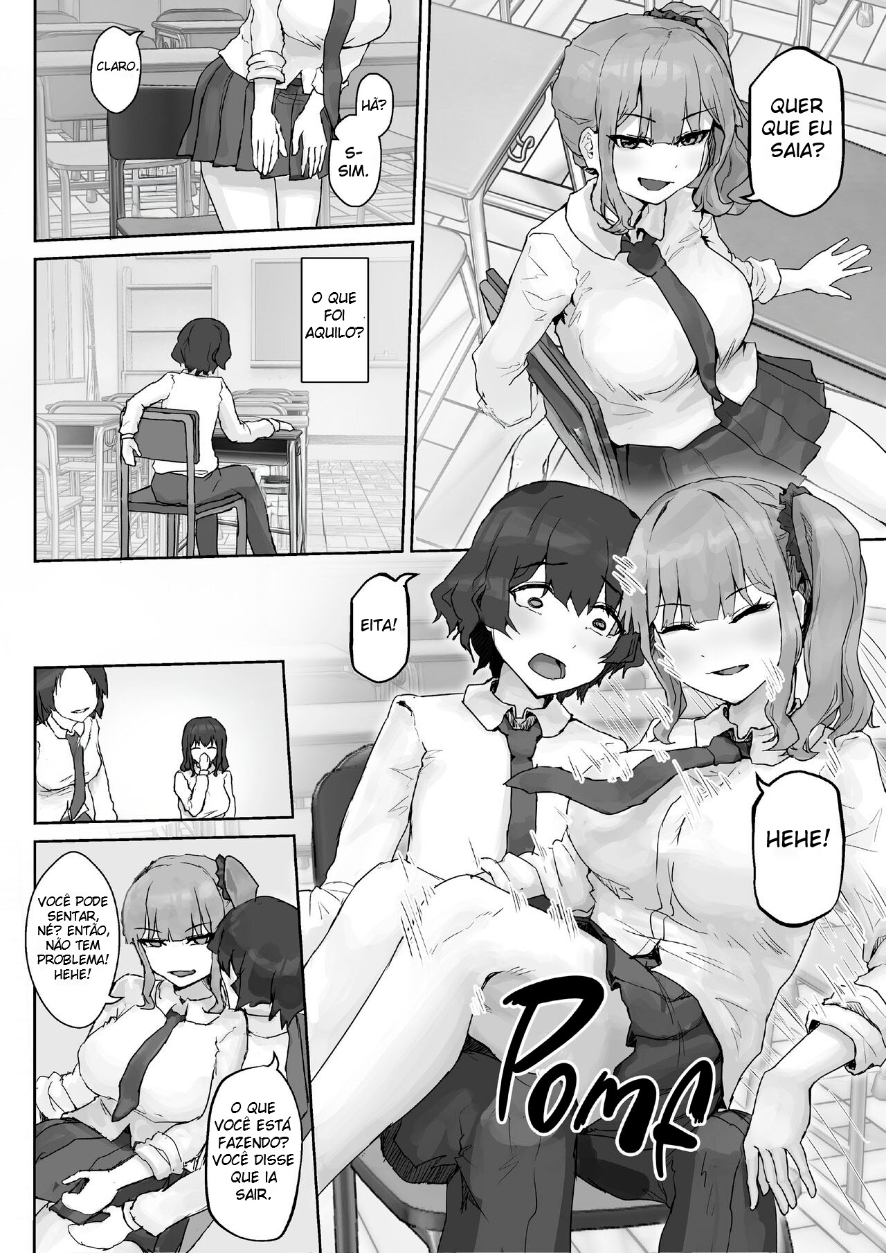 A Gyaru de Seios Fartos é Viciada em Pau Grande ~ Devorando o Introvertido Bem-Dotado ~ — página 3