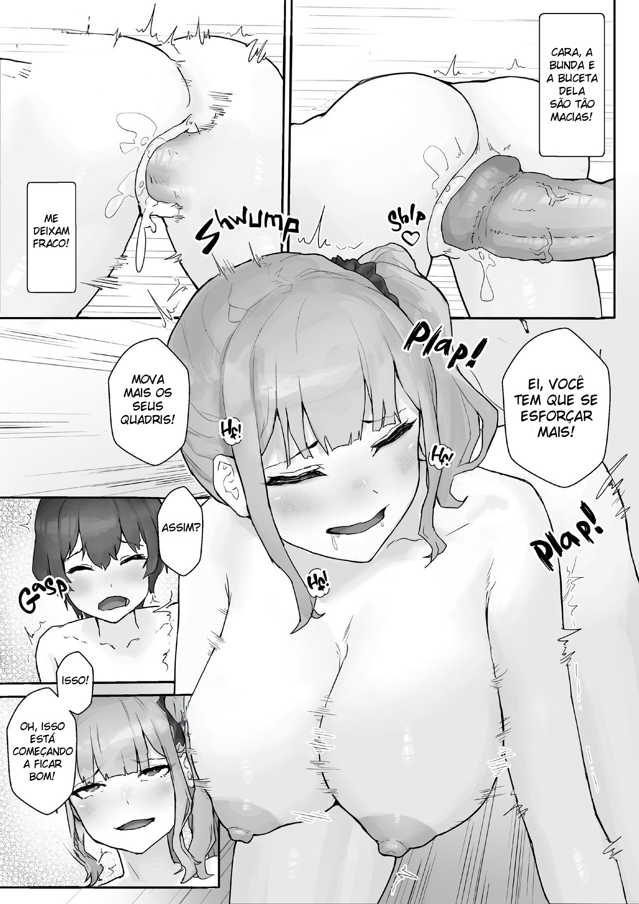 A Gyaru de Seios Fartos é Viciada em Pau Grande ~ Devorando o Introvertido Bem-Dotado ~ — página 16