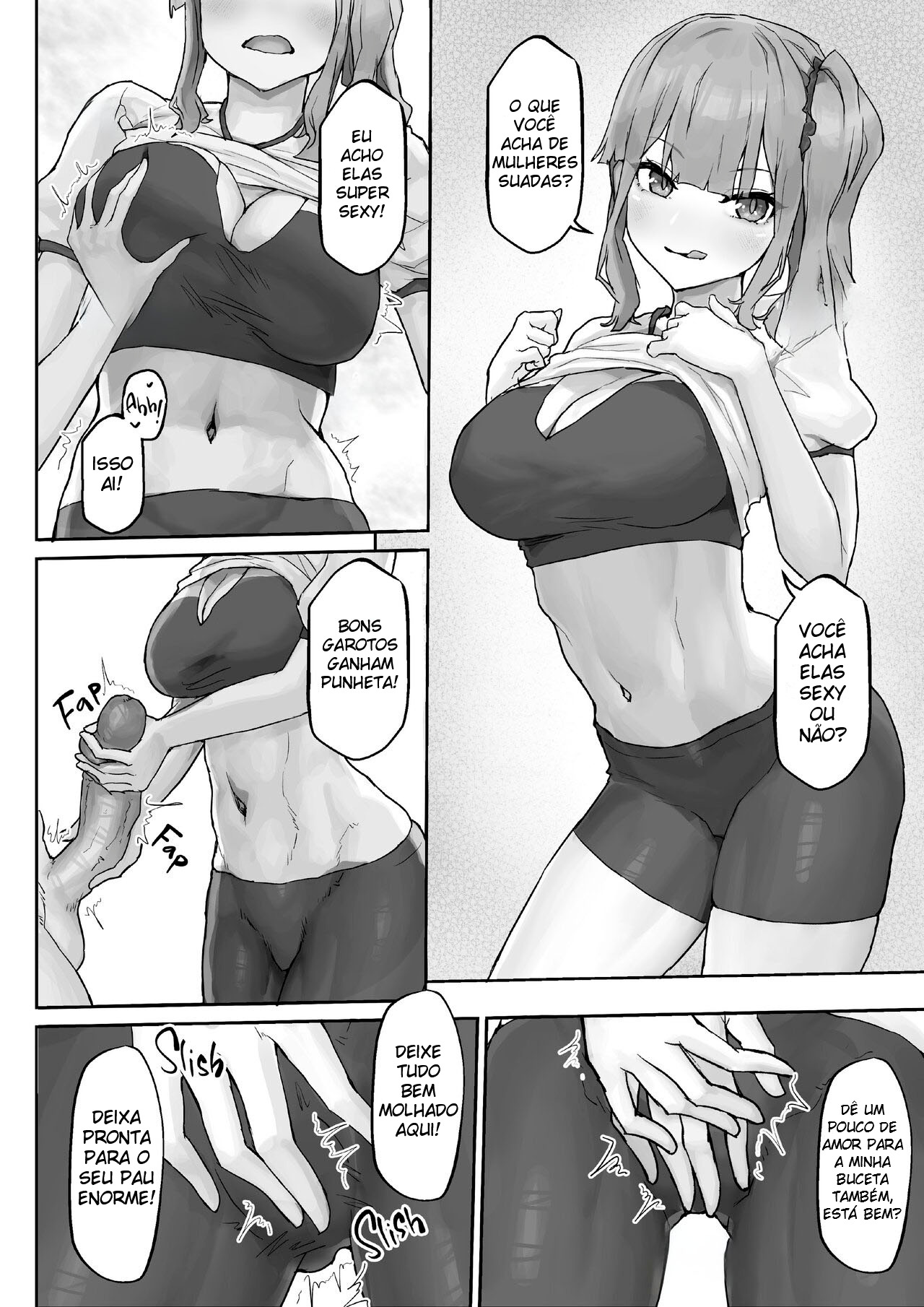A Gyaru de Seios Fartos é Viciada em Pau Grande ~ Devorando o Introvertido Bem-Dotado ~ — página 21