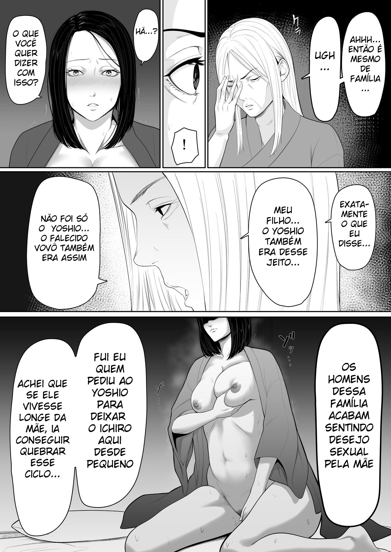 O Início do Incesto Entre Mãe e Filho — página 27