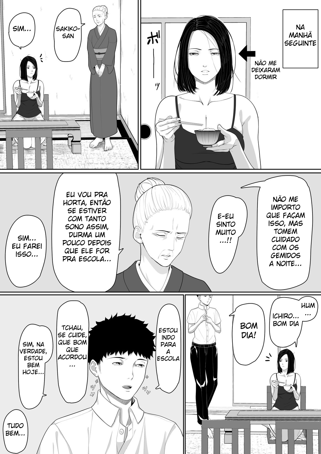 O Início do Incesto Entre Mãe e Filho — página 44