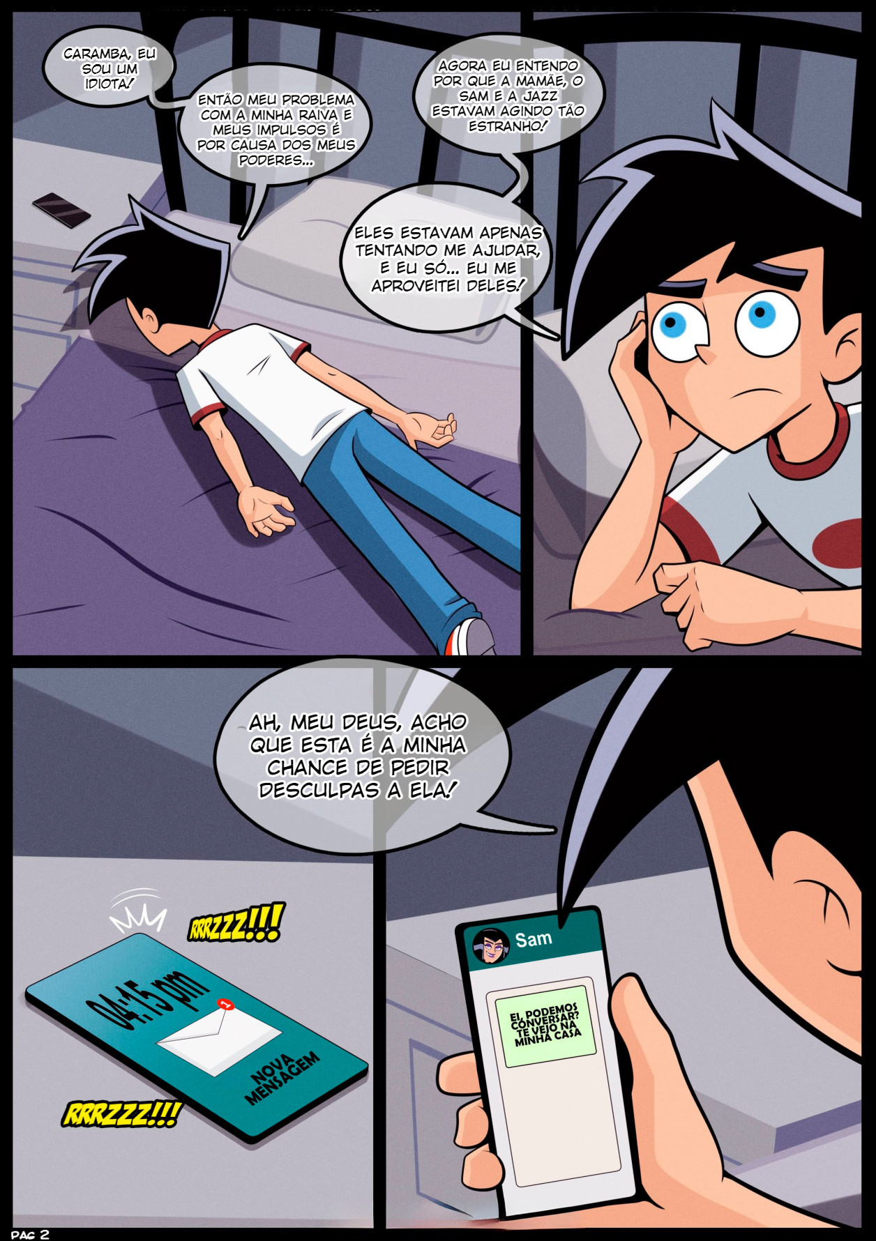 Puberdade Fantasma 4 – Danny Phantom — página 3