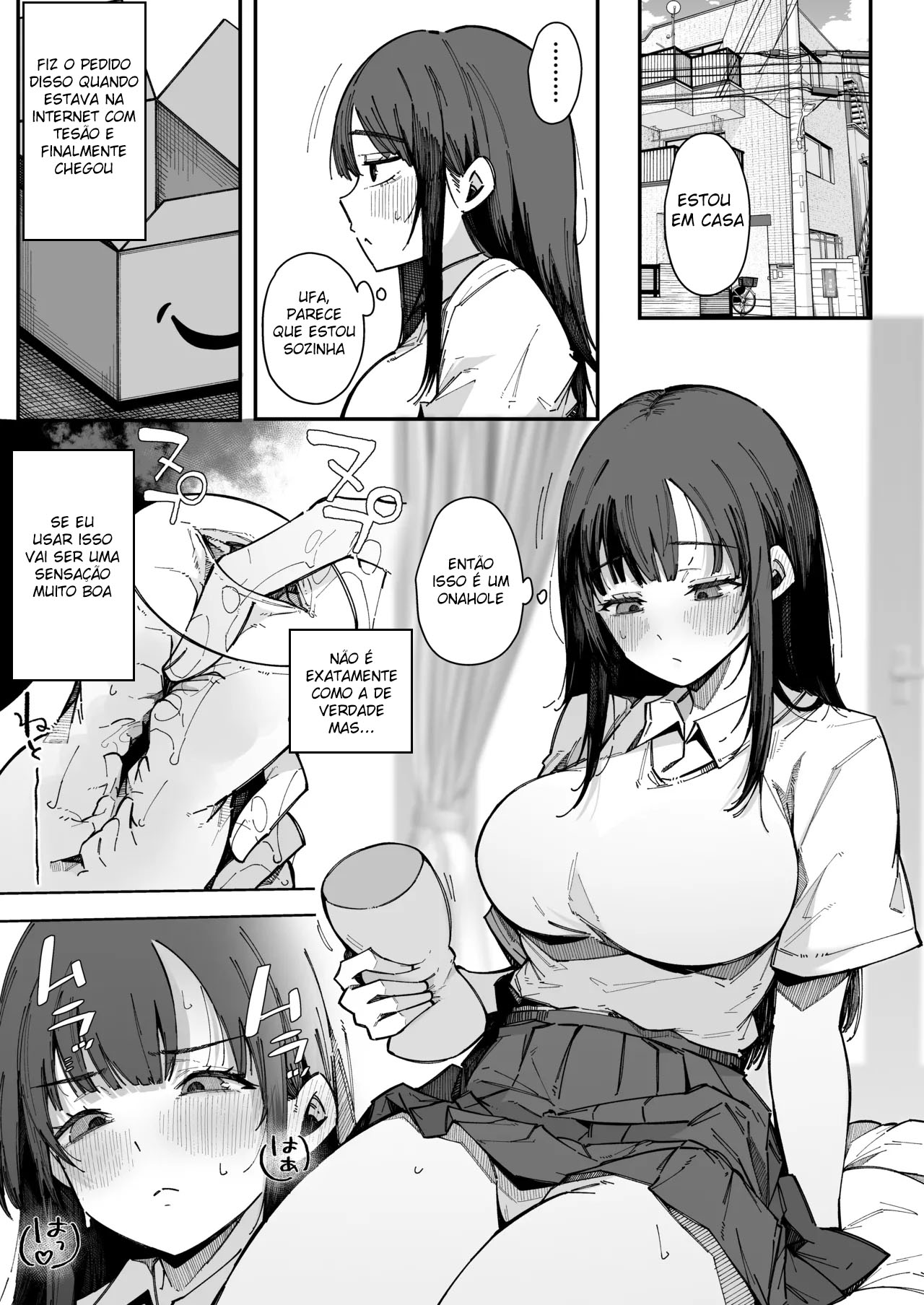 Dependência de Ejaculação com a Onee-chan — página 6