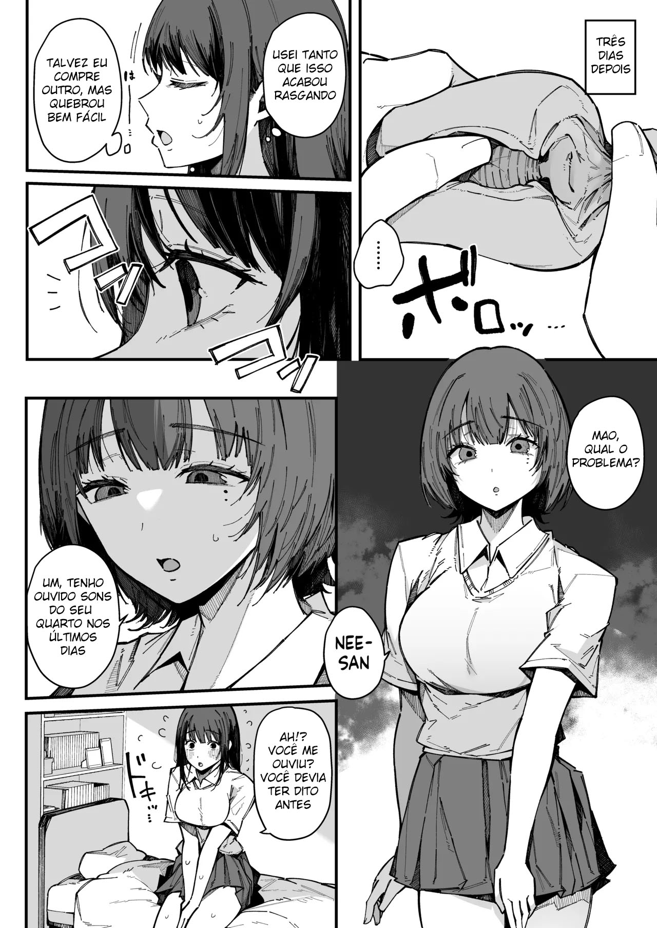 Dependência de Ejaculação com a Onee-chan — página 11