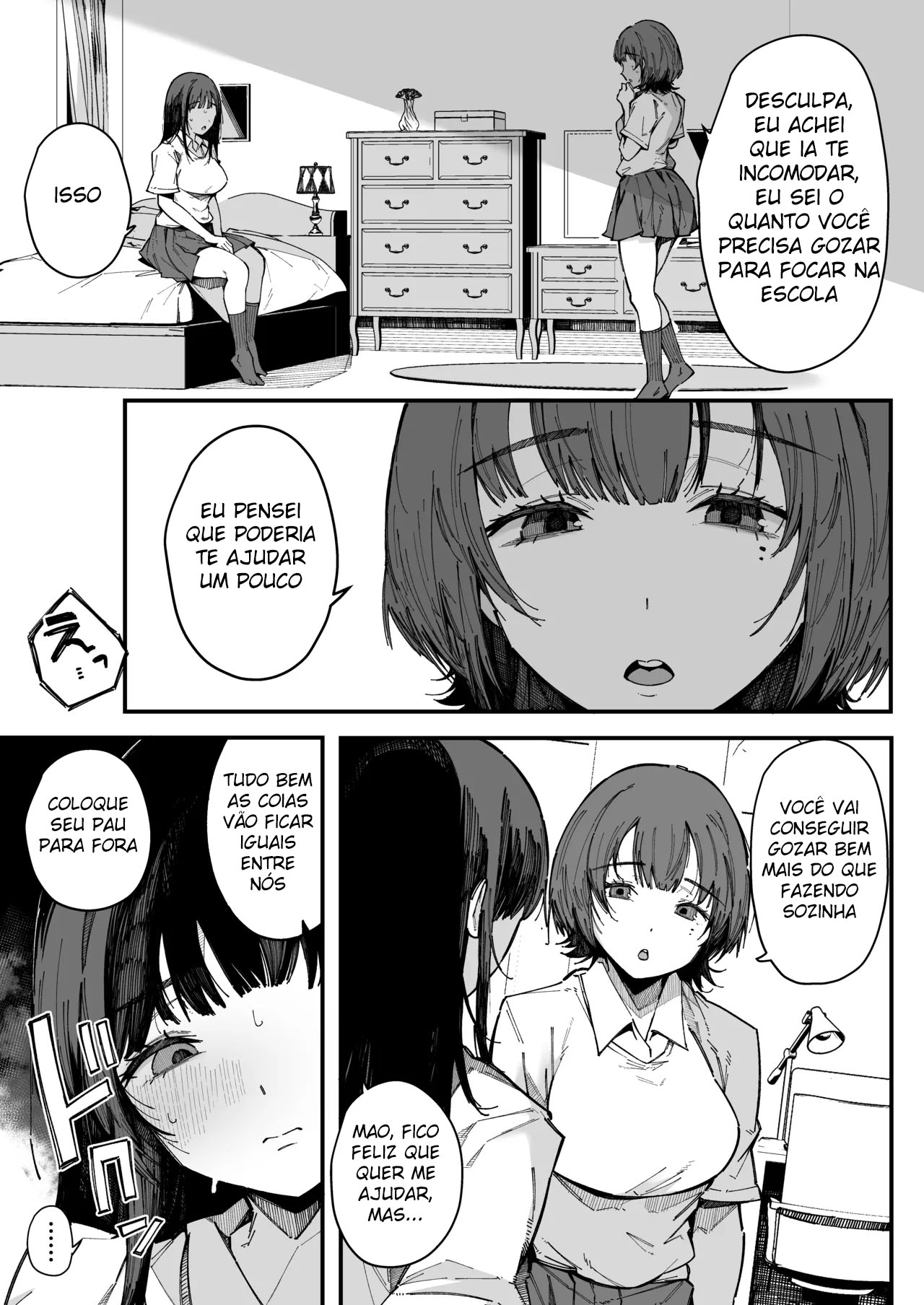 Dependência de Ejaculação com a Onee-chan — página 12