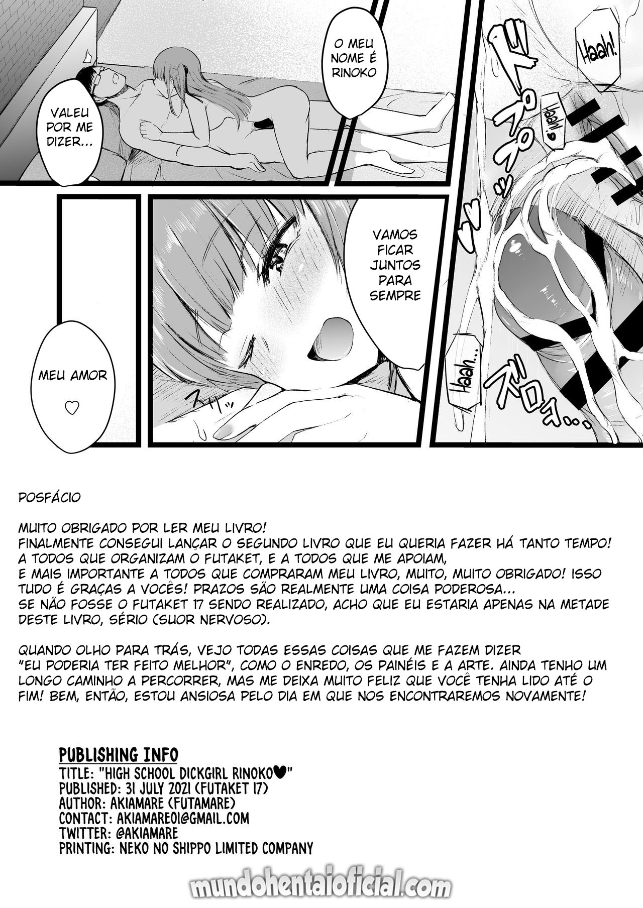 Rinoko-chan, A Colegial Futanari ♥ — página 33