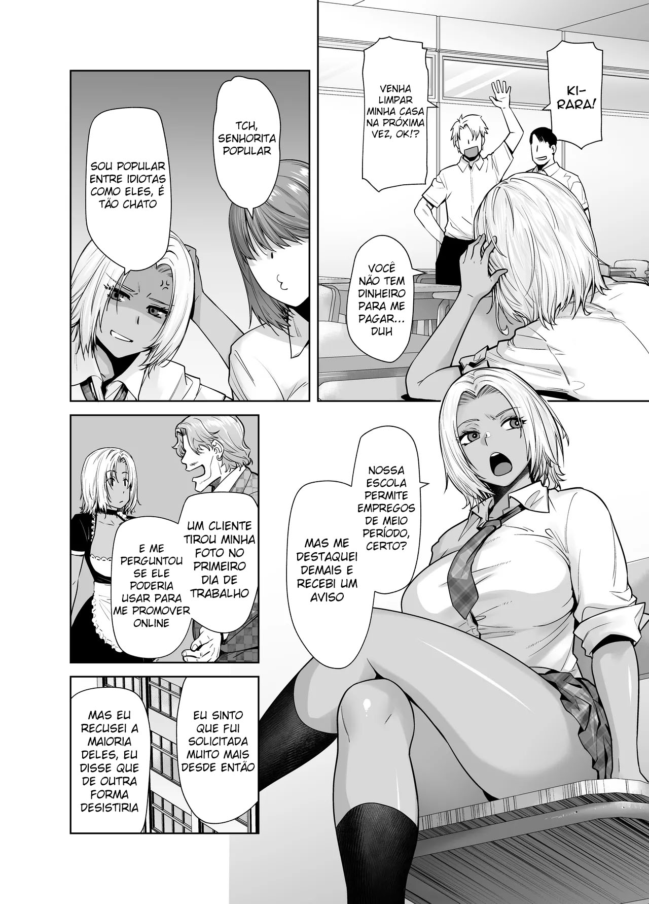 A Kuro Gal que Acabou se Tornando a Empregada do Professor Responsável 2 — página 5