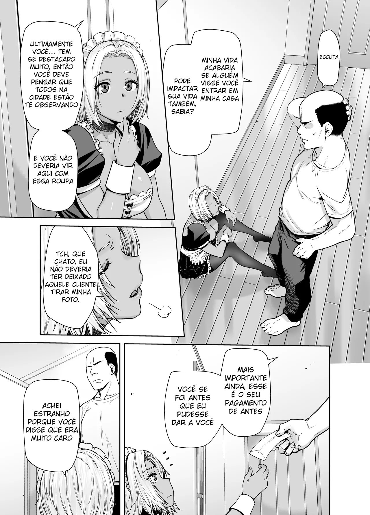 A Kuro Gal que Acabou se Tornando a Empregada do Professor Responsável 2 — página 8