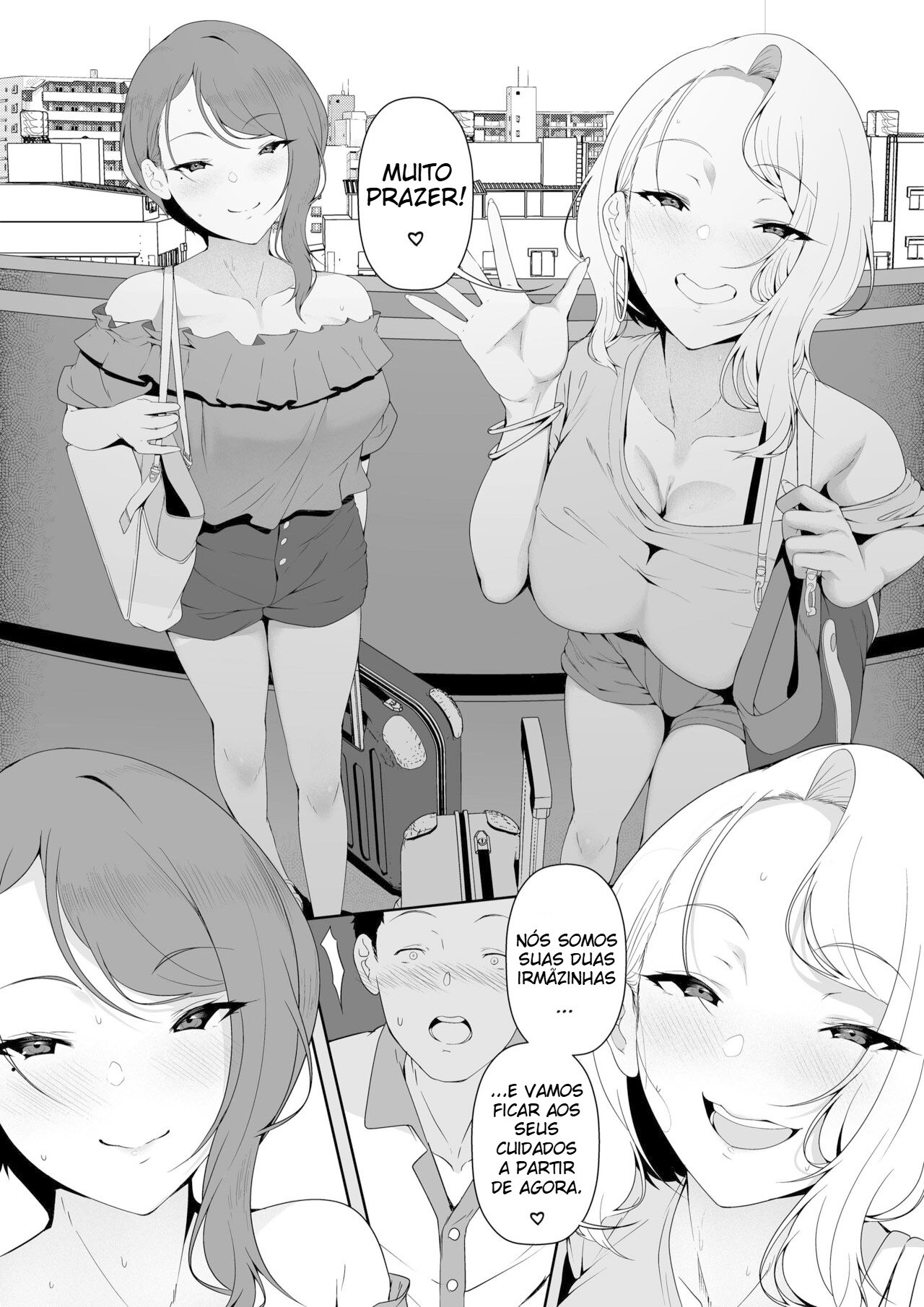 Mandando Ver Com Um Harém de Gyarus — página 9