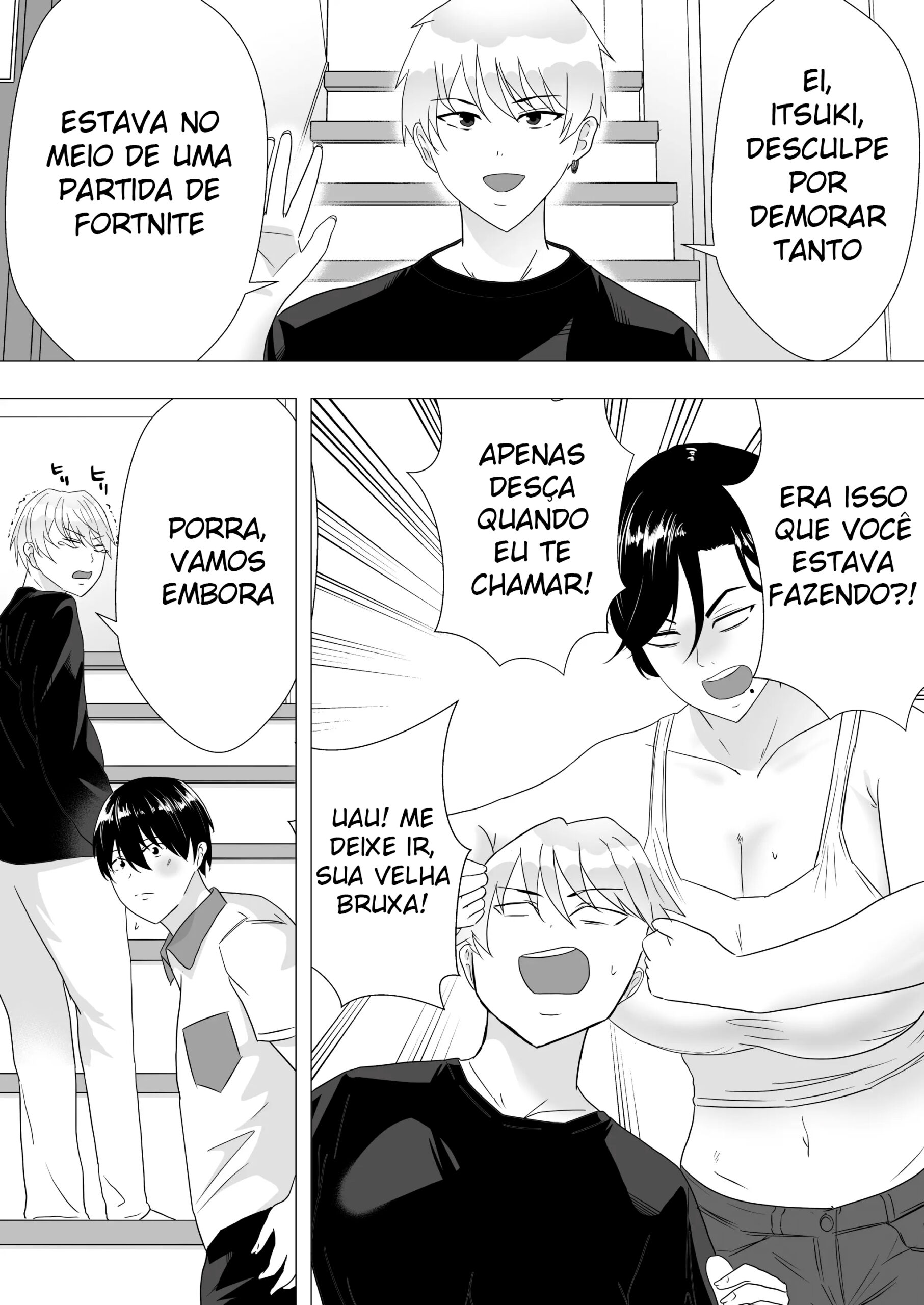 A Mãe Corajosa ~ Até a Mamãe Voraz Sucumbir Ao Meu Pau Grande ~ — página 6