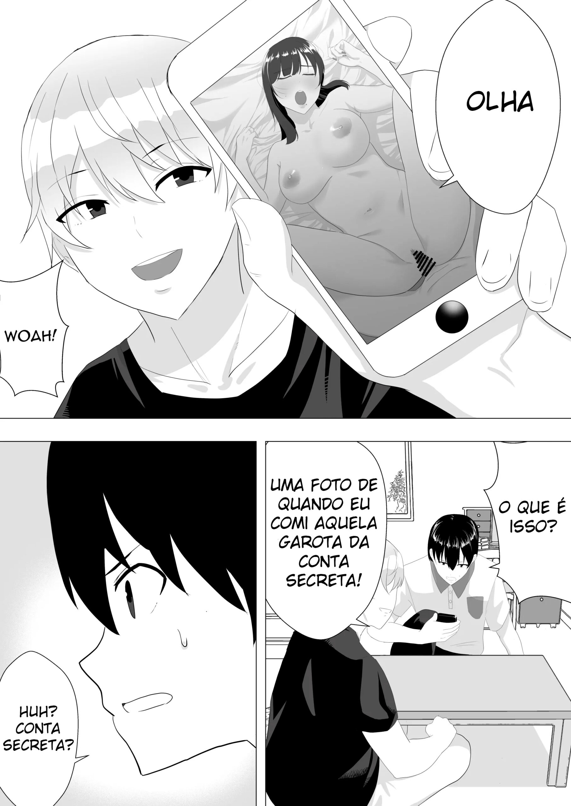A Mãe Corajosa ~ Até a Mamãe Voraz Sucumbir Ao Meu Pau Grande ~ — página 8