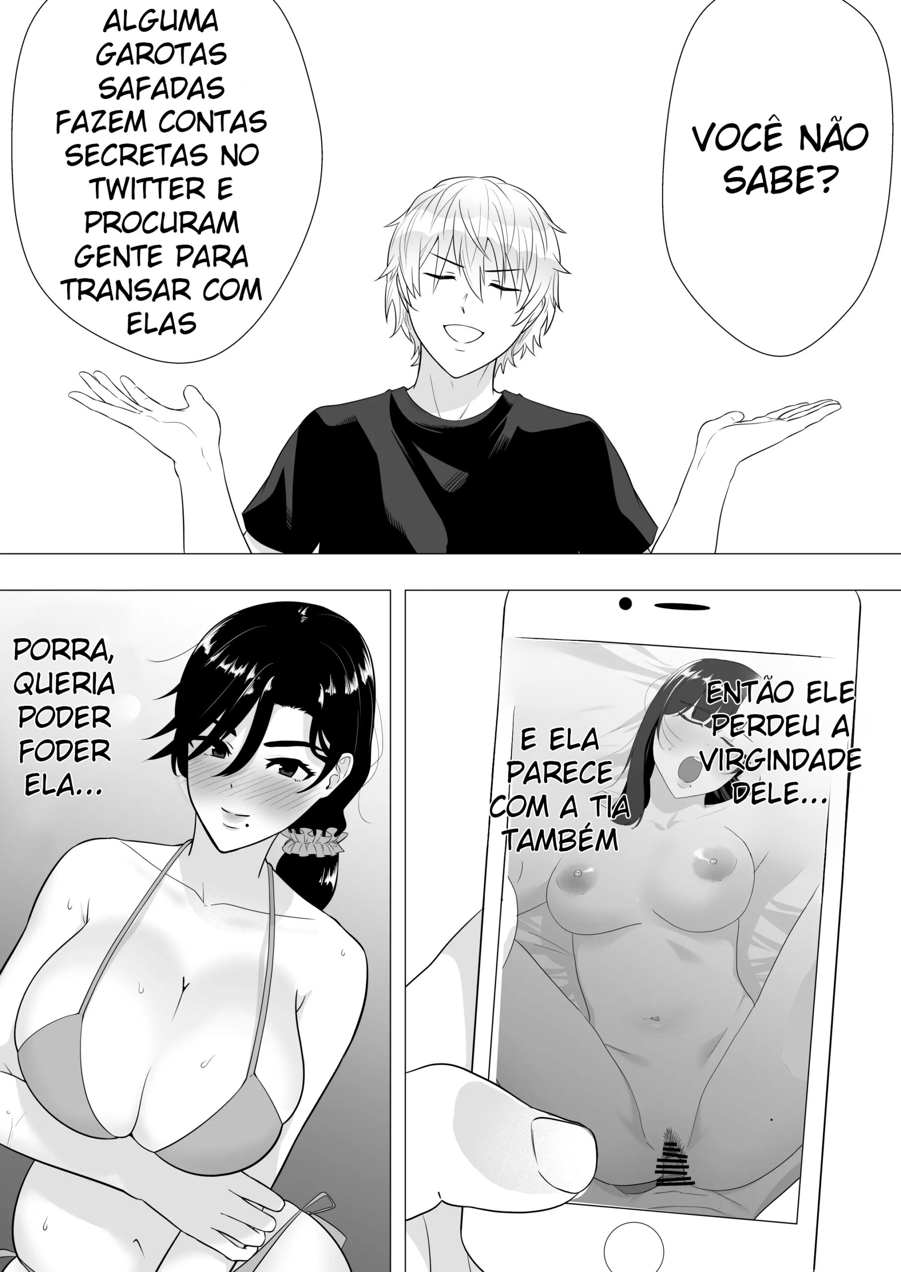 A Mãe Corajosa ~ Até a Mamãe Voraz Sucumbir Ao Meu Pau Grande ~ — página 9