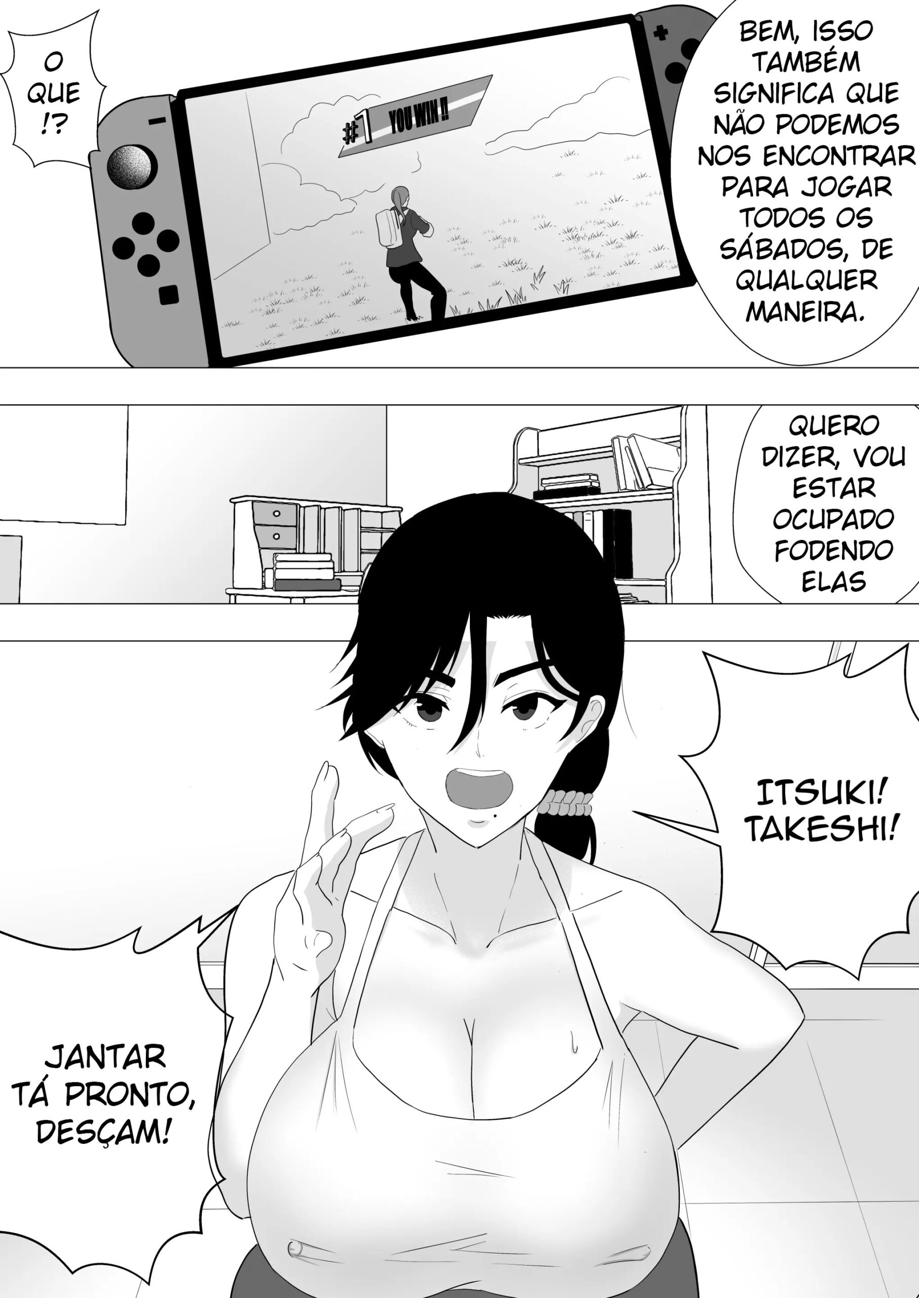 A Mãe Corajosa ~ Até a Mamãe Voraz Sucumbir Ao Meu Pau Grande ~ — página 10