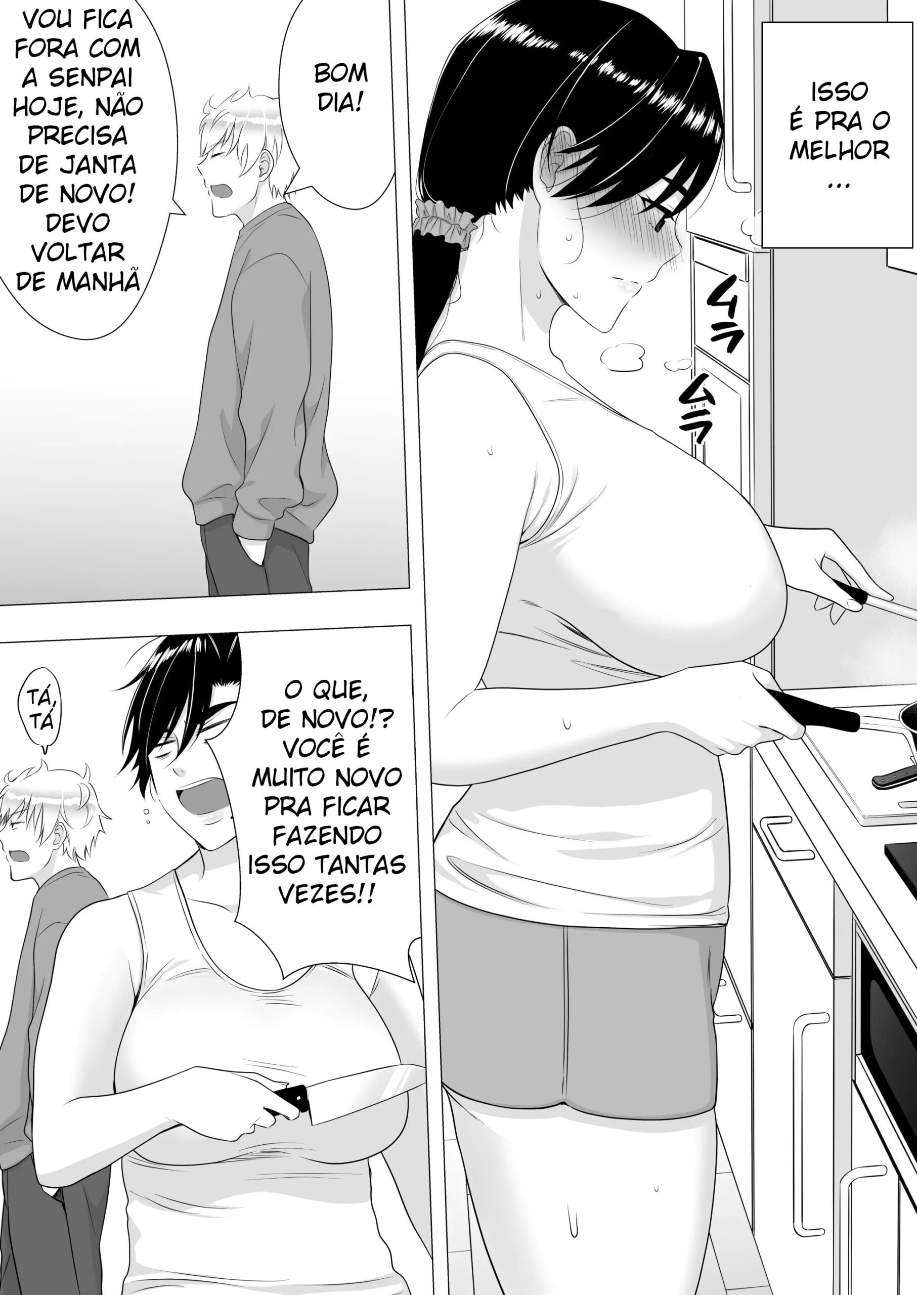 A Mãe Corajosa ~ Até a Mamãe Voraz Sucumbir Ao Meu Pau Grande ~ — página 40