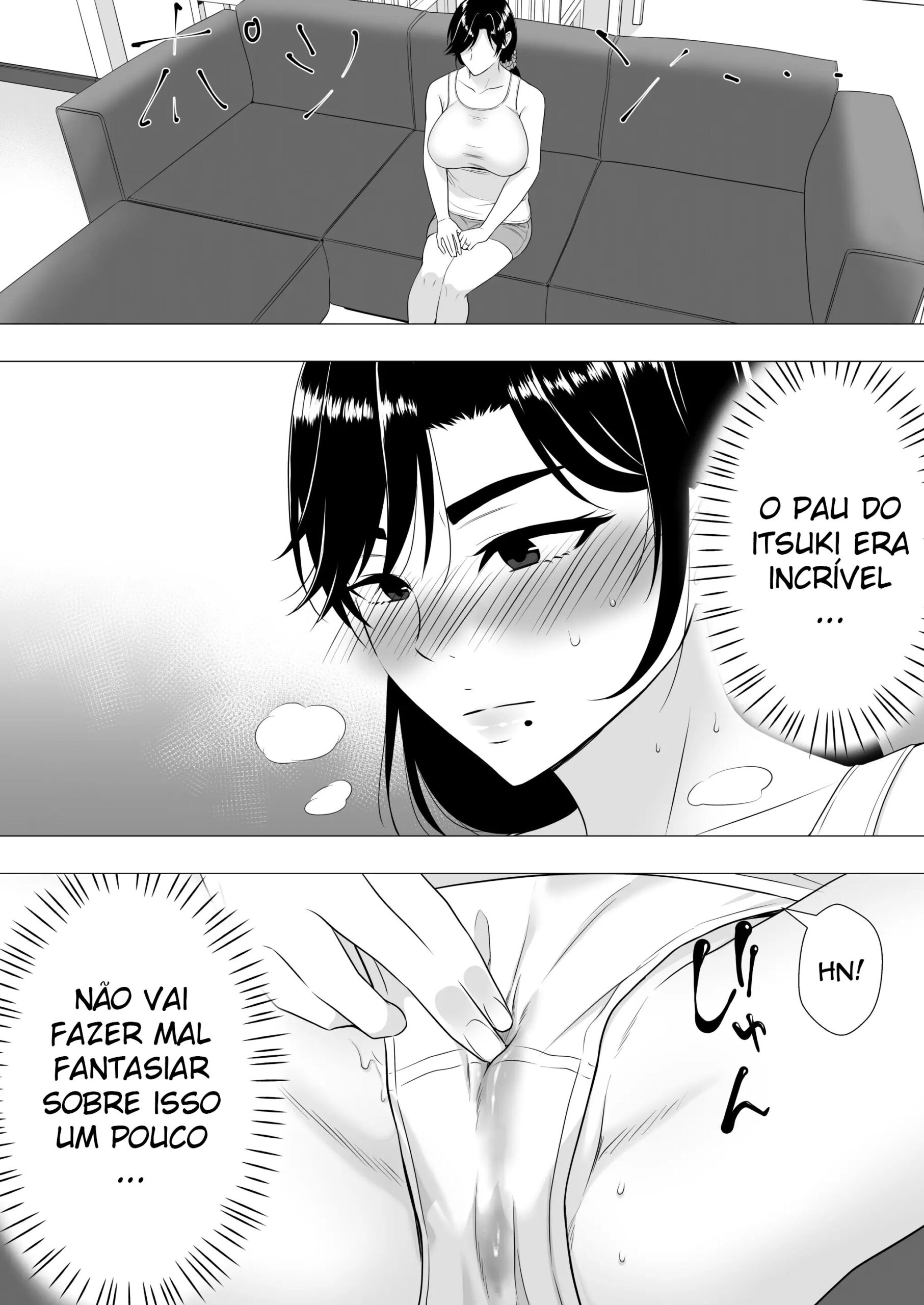 A Mãe Corajosa ~ Até a Mamãe Voraz Sucumbir Ao Meu Pau Grande ~ — página 42