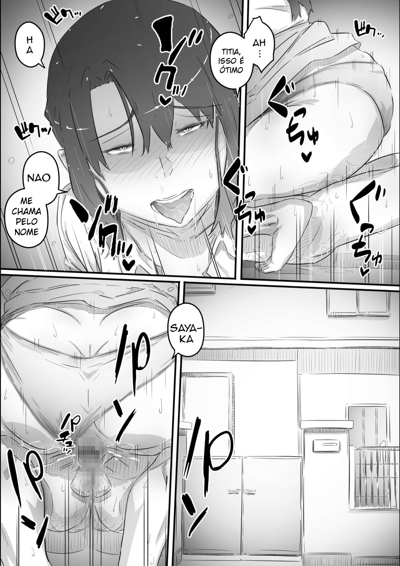 Nao-kun Faz Sexo com Sua Tia -Segunda Metade das Férias de Verão- — página 96