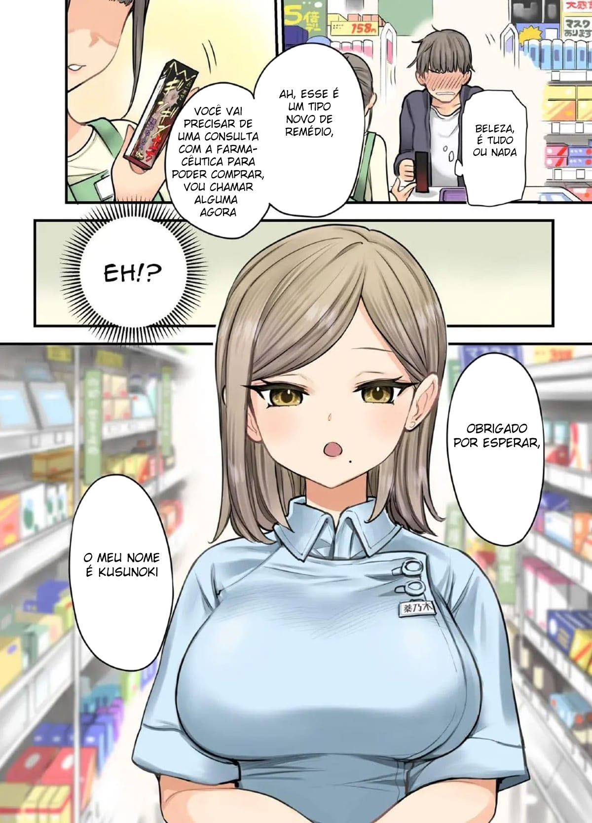 A Farmacêutica Peituda Kusunoki-San da Farmácia 24 horas — página 5