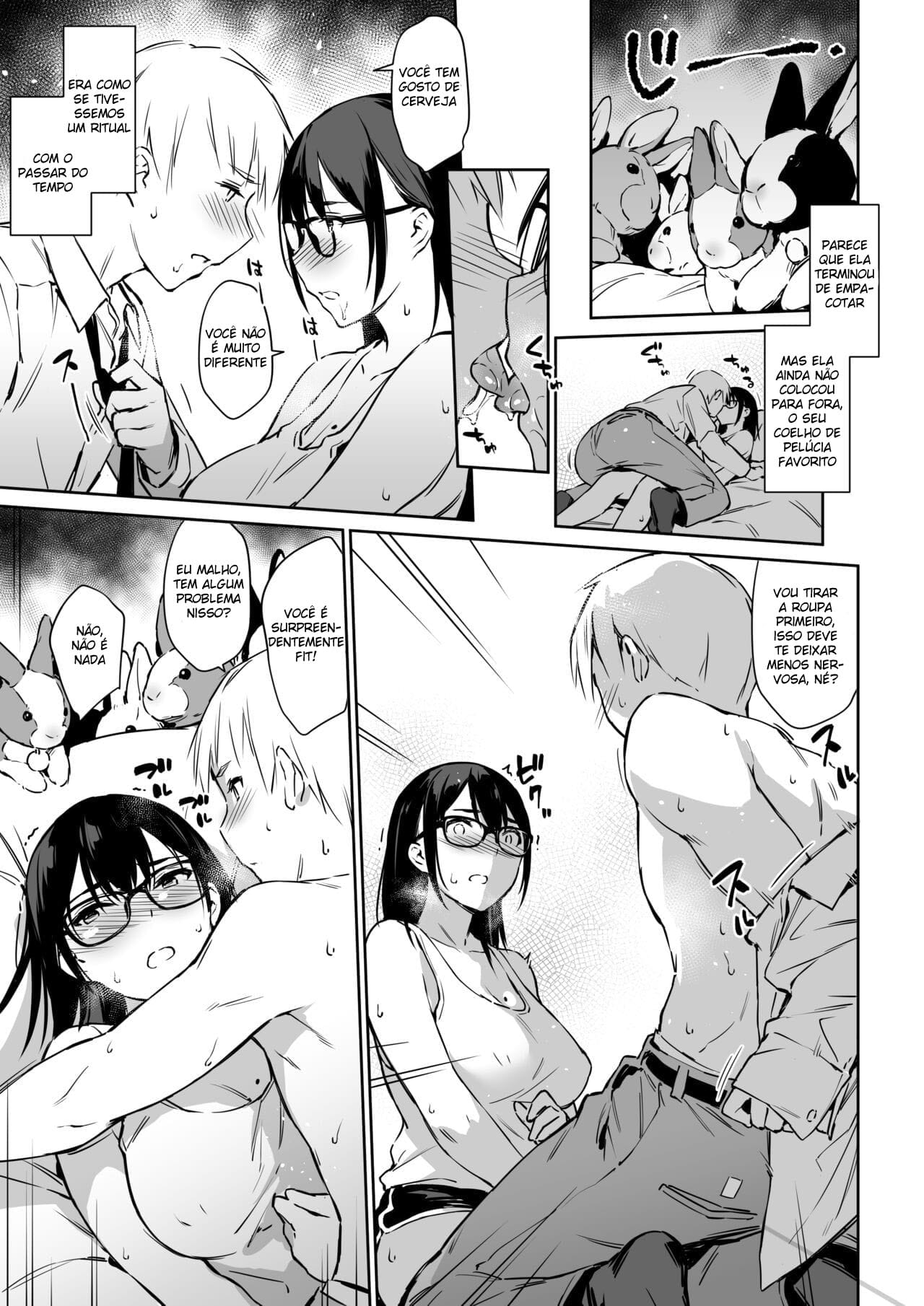 Simulação Sexual com Minha Senpai Introvertida — página 9