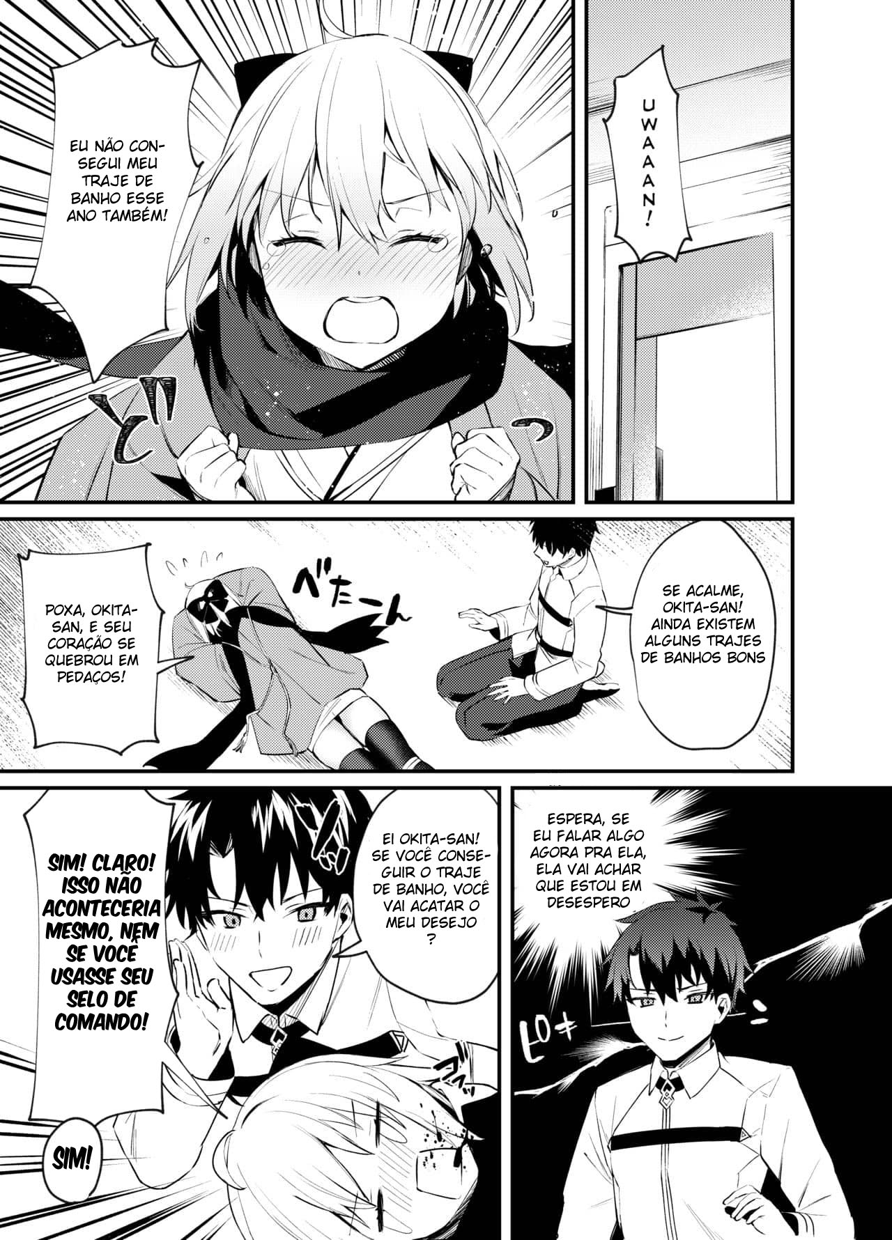 Okita-san, Eu Não Guento Mais! — página 4